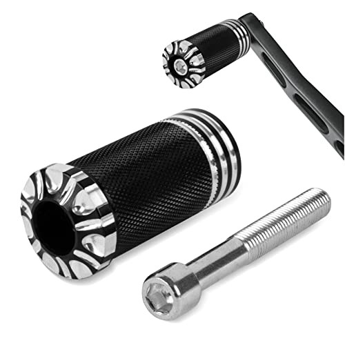 Motorcycle Shifter Peg Shift Lever CNC Billet Foot Pegs for Sportster Black