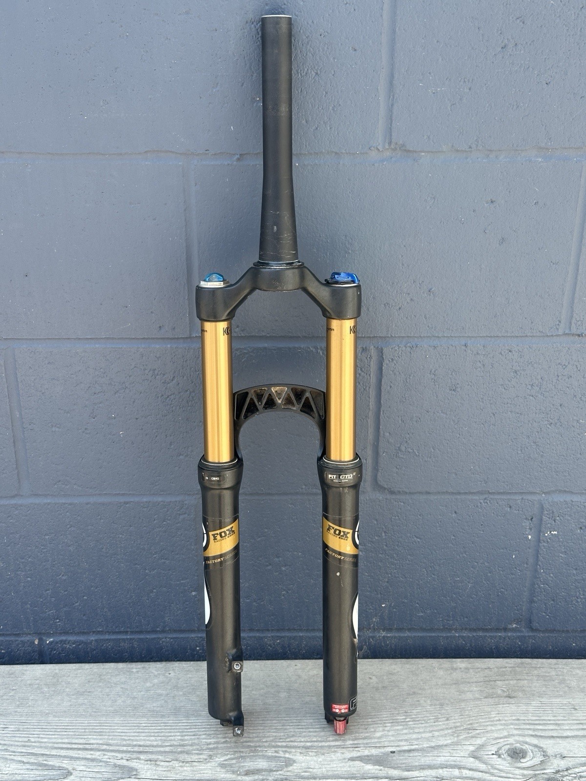 Fox Float 32 Factory Kashima FIT CTD 26 Fork 15×100 Tapered MTB