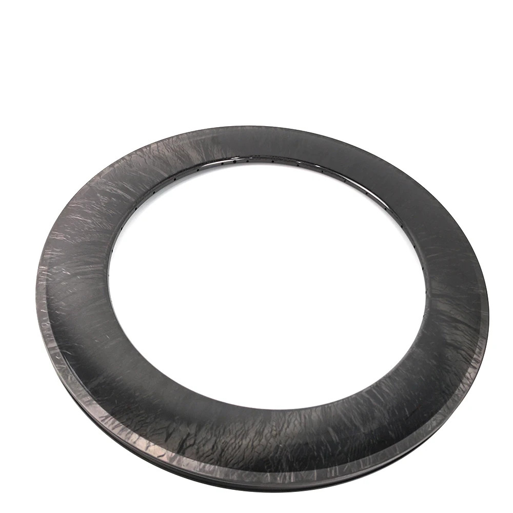 88mm Deep 25mm Wide 700C Road Bicycle Carbon Rims UD 3K 12K Matte Glossy Finish