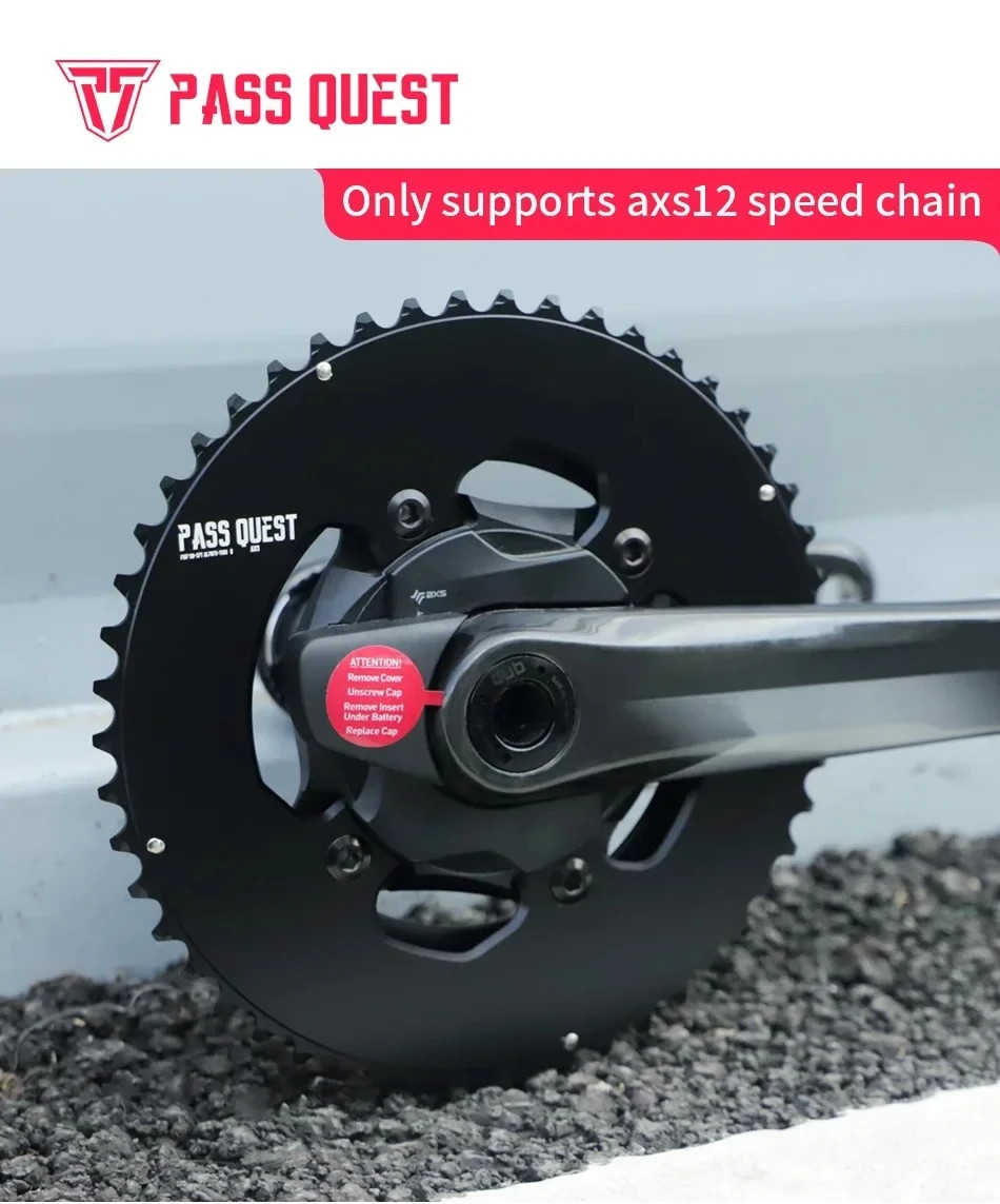 Road/Gravel Bike 107BCD Double Chainring 2X Sprocket F 46-33 48-35 50-37 52-39T