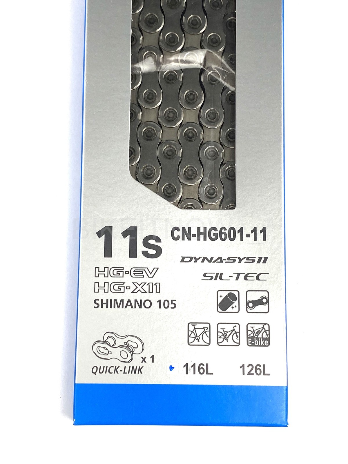 Shimano 105 CN-HG601 Chain 116L 11Speed + CS-HG700 11-34T Cassette Sprocket