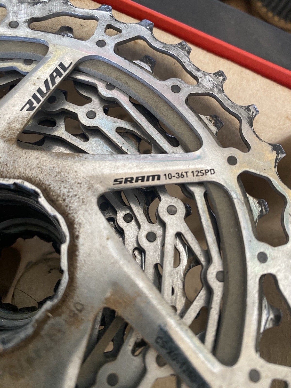 SRAM Rival AXS XG-1250 Cassette 12 Speed 10-36 XDR Driver *LOW MILES!*