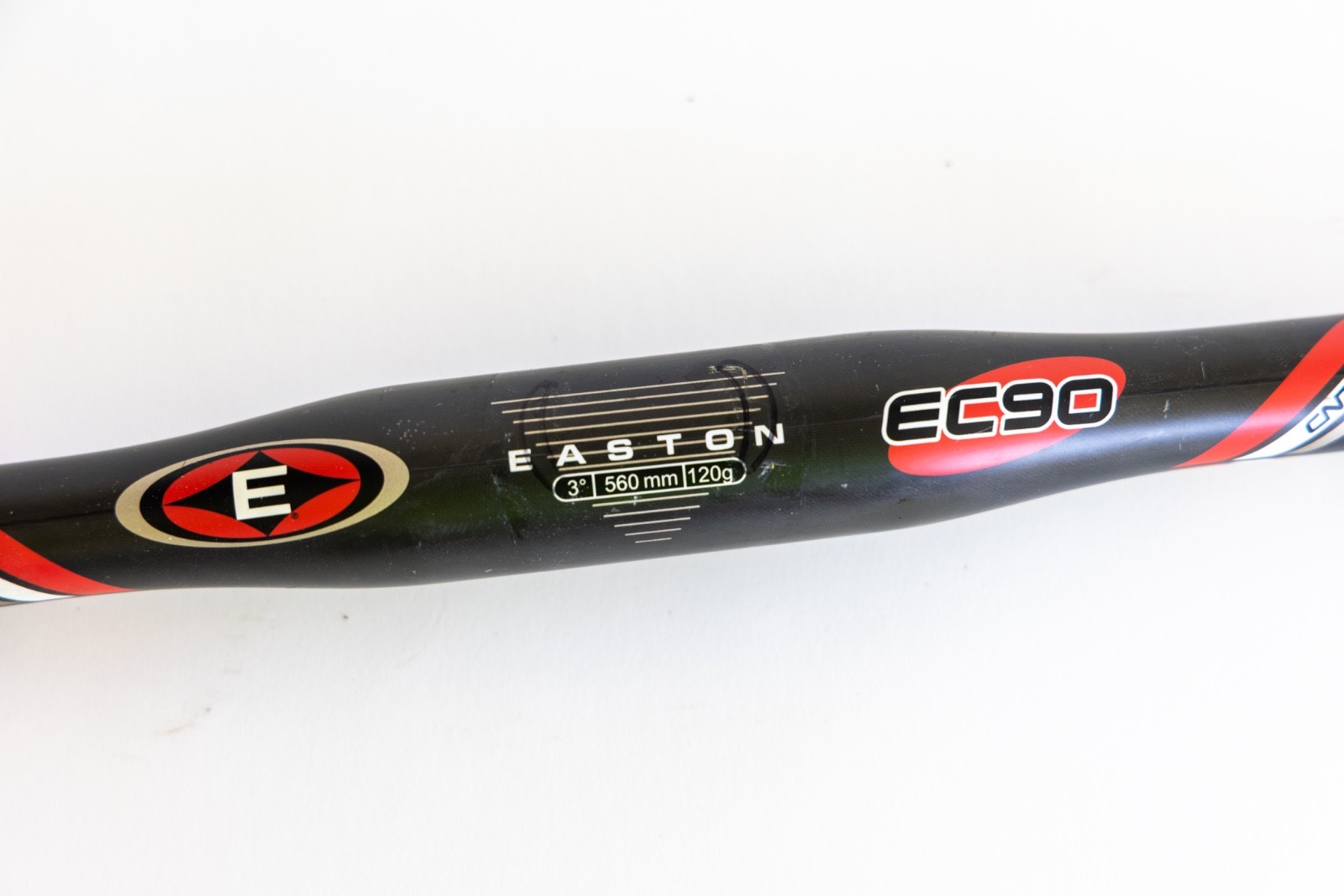 Easton EC90 handlebar 560mm 3 degree bend 31.8mm clamp size Uncut only 120 grams