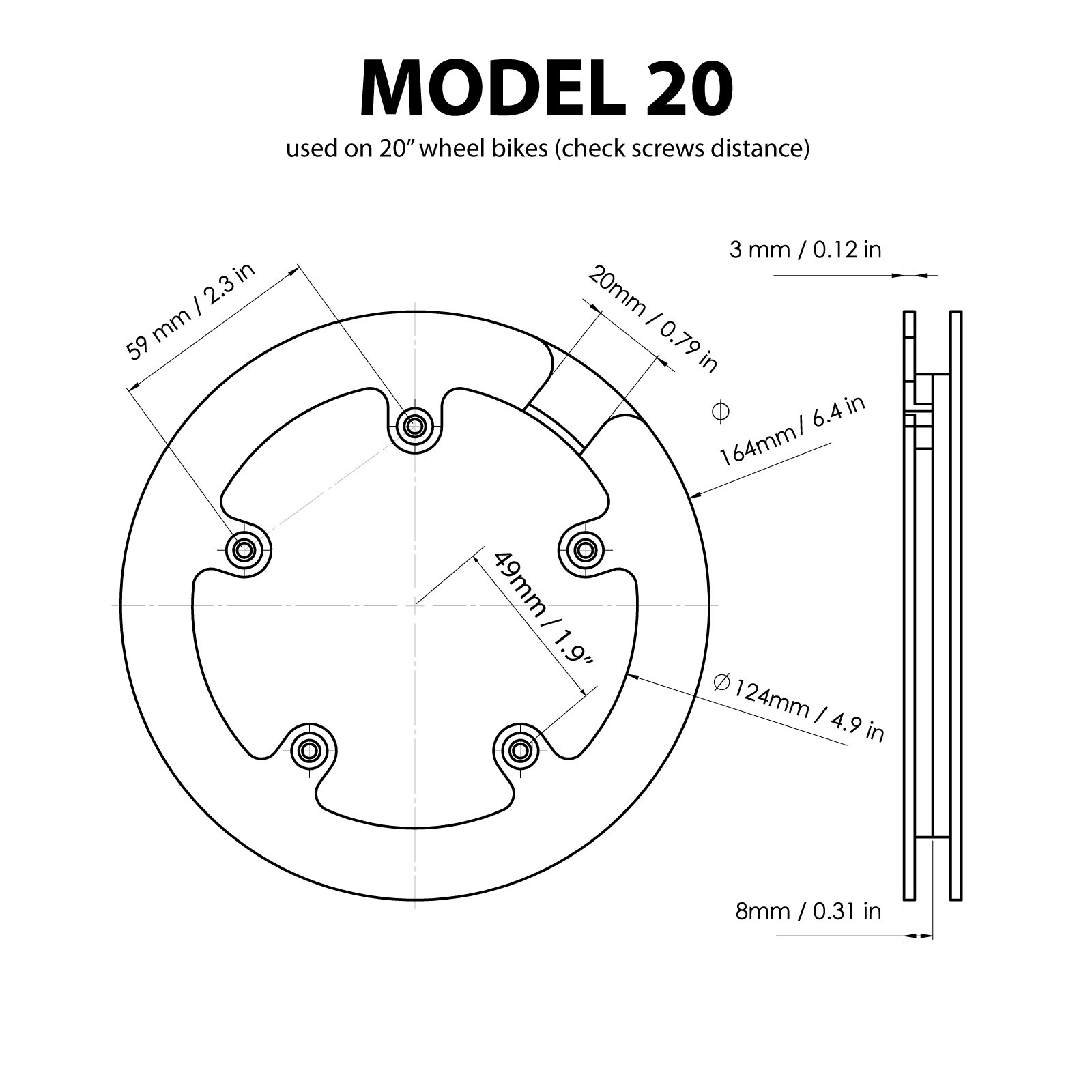 Crank wheel and chain cover guard for kids bike