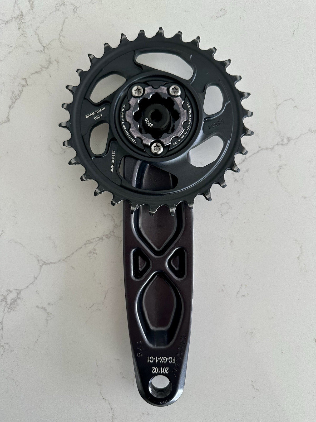 SRAM GX Eagle Fat 5 DUB Crankset 175mm