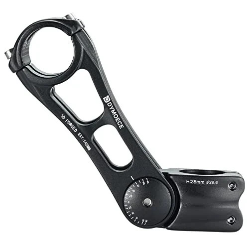 Bike Stem 0-70 Degree 31.8mm Bicycle Stem Extender Riser 31.8 x 145mm