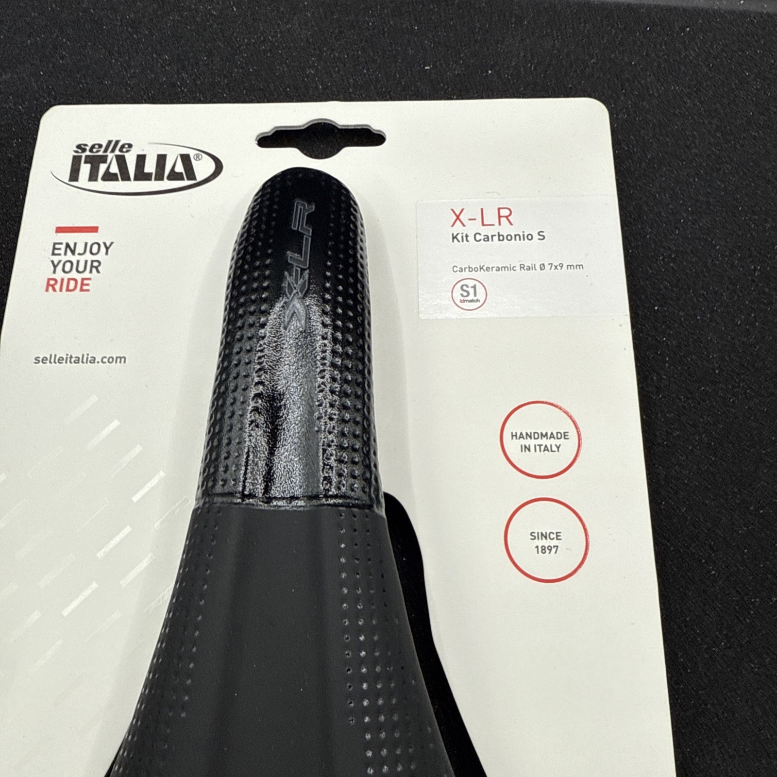 Selle X-lR Carbonio Cycling Saddle Seat S1 Carbon Rails (9419-50)