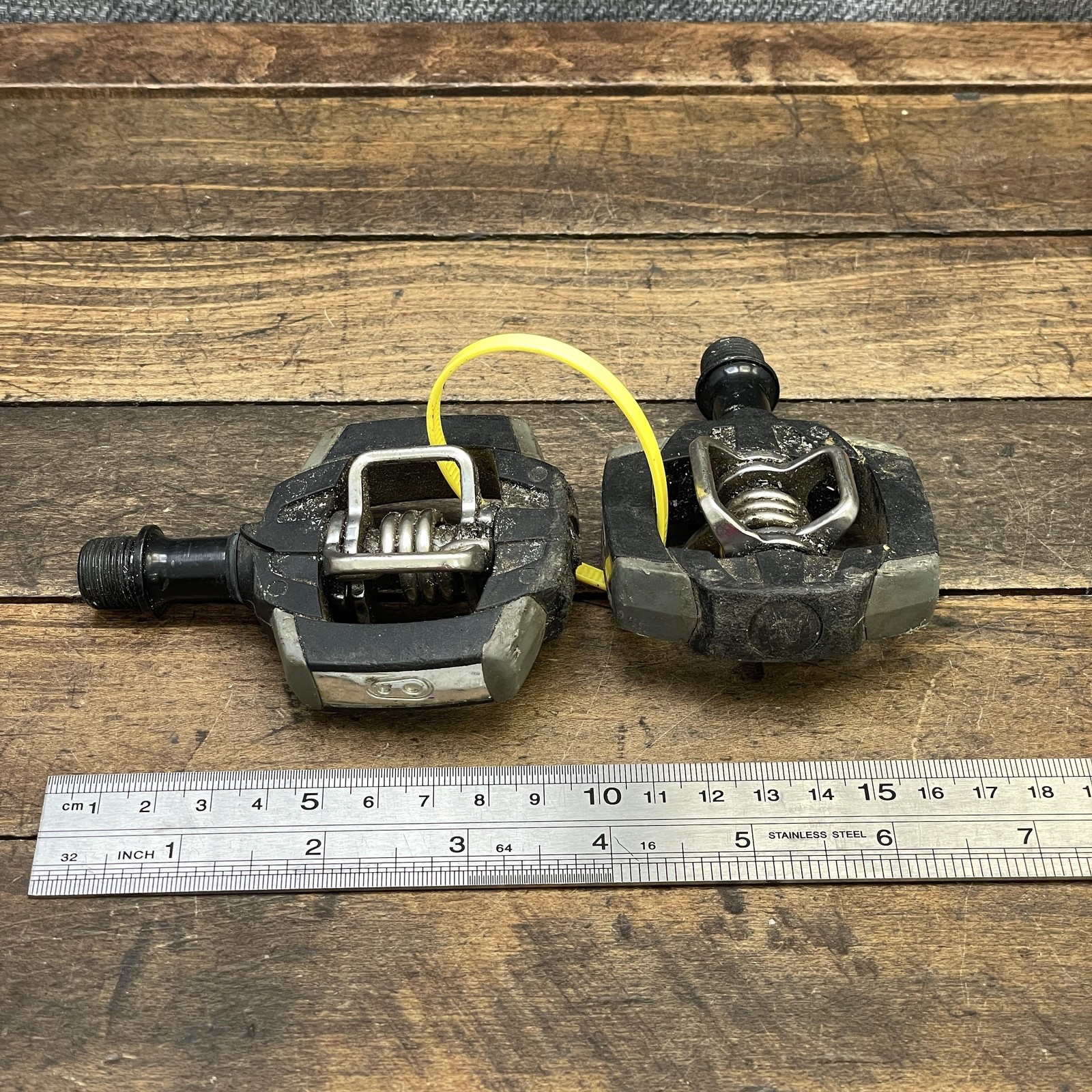 Crankbrothers Candy Clipless MTB Bike Pedals 9/16 Black Pair 285g Gravel Trail