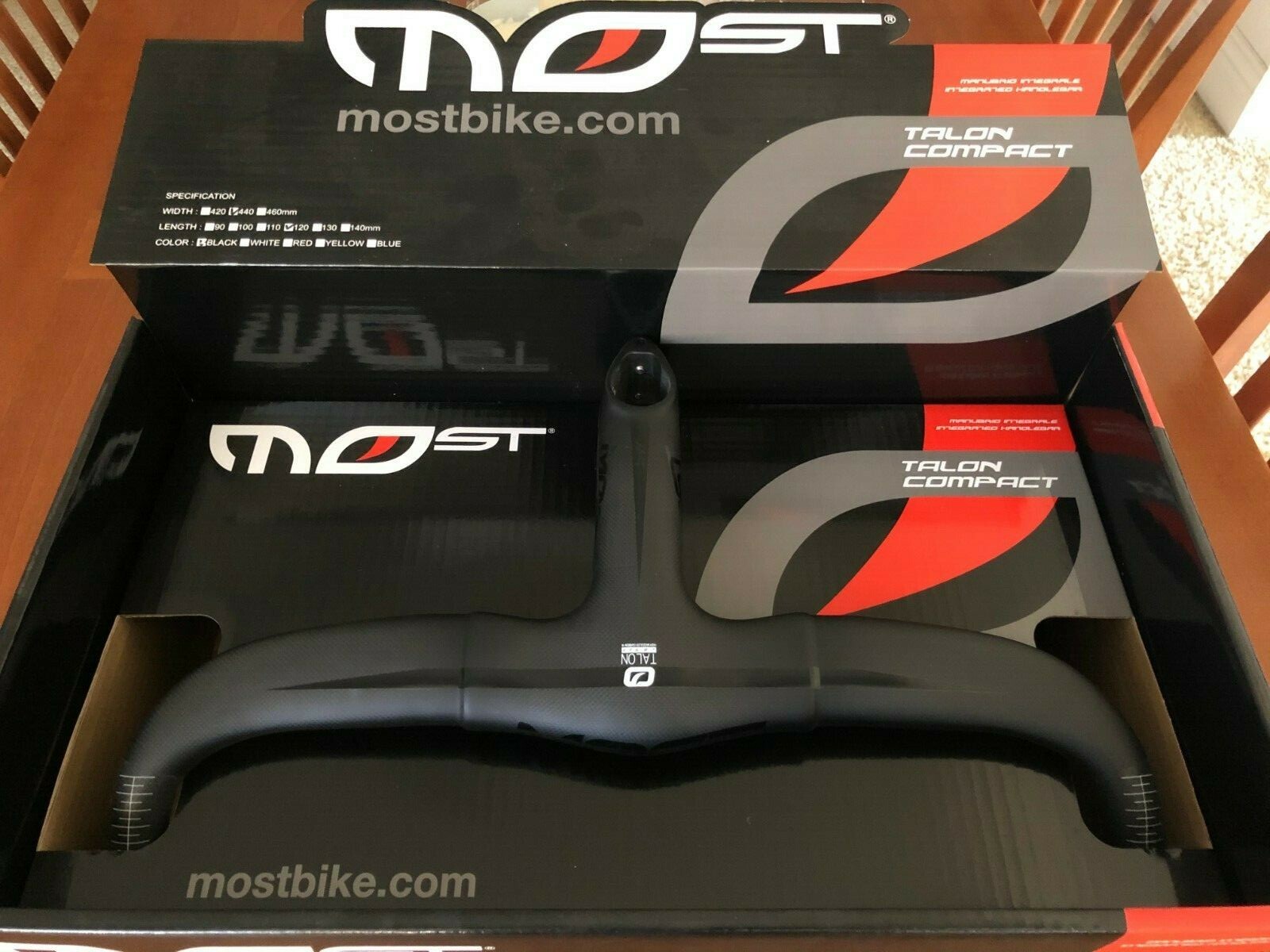 Pinarello – MOST 1K Aero Talon Carbon Integrated Handlebars