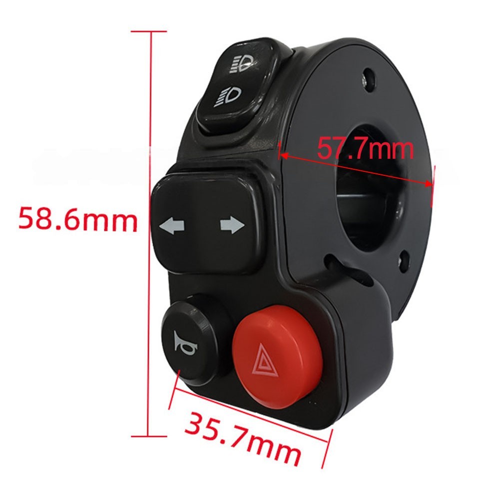 Scooter Electrical System Upgrade Efficient 4 in 1 Control Button Setup