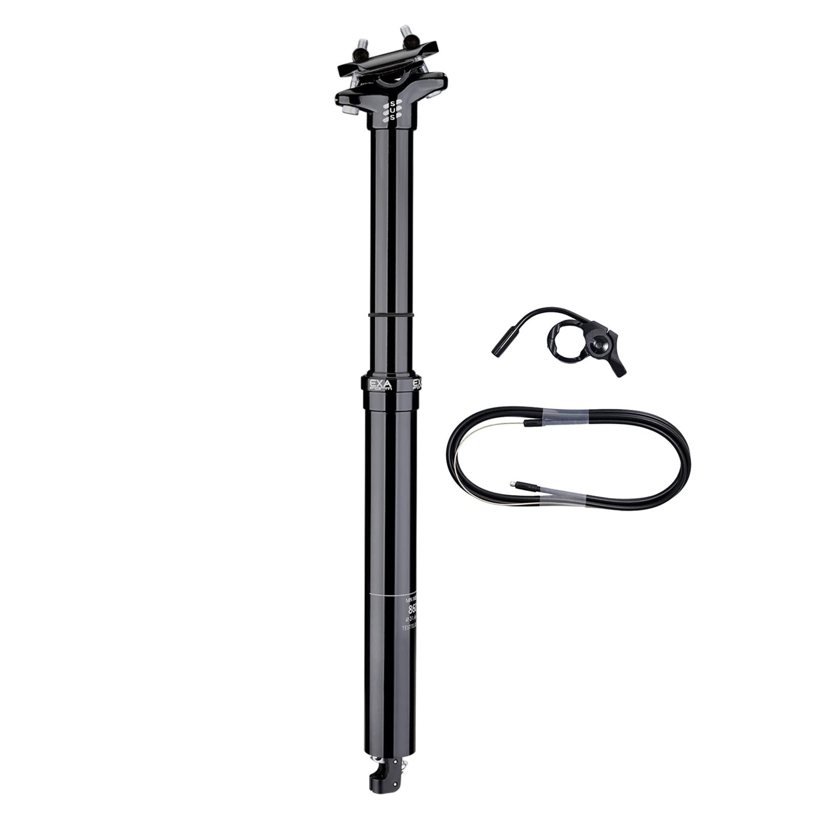 EXA Form Dropper Post Suspension Seatpost 30.9mm/31.6mm, 345mm/395mm/445mm Lengt