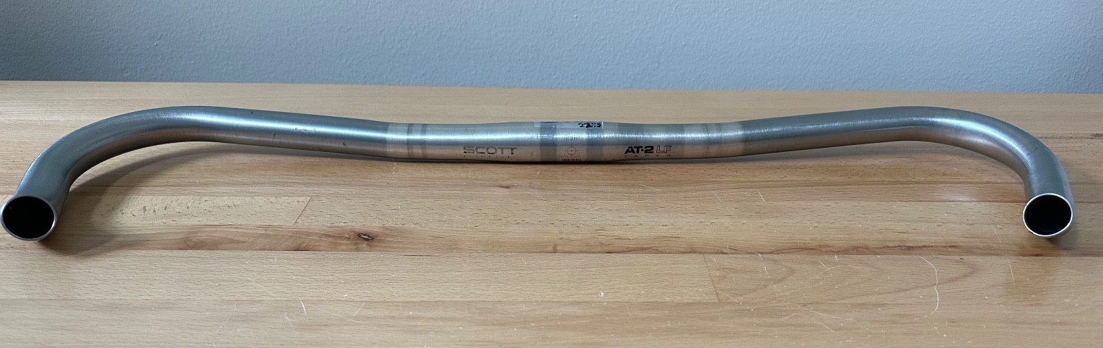Vintage SCOTT AT-2 LF Lite Force Bullhorn MTB Bicycle Handlebar 25.4 mm Clamp