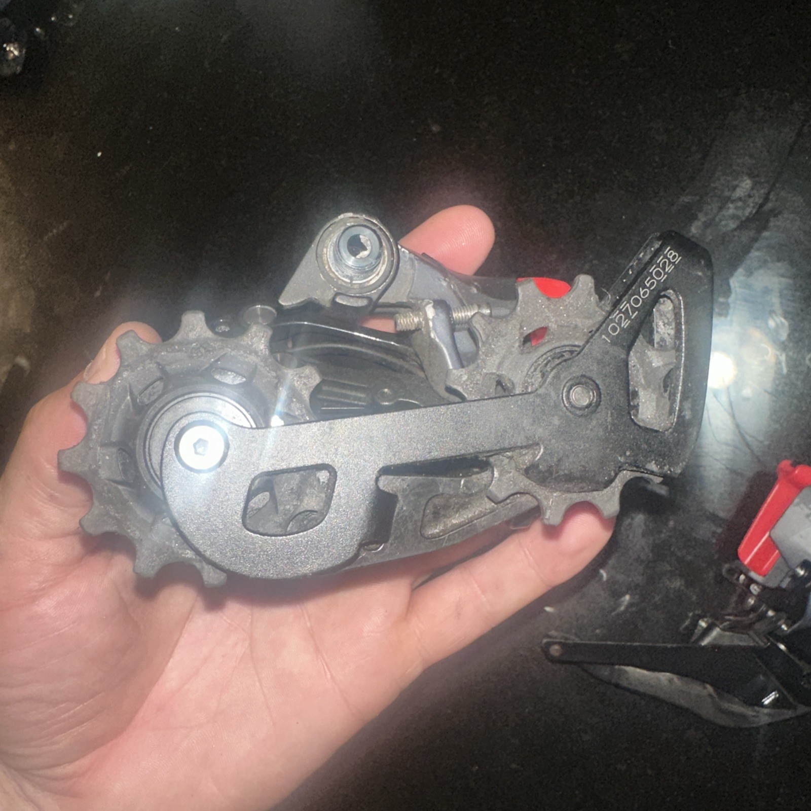 SRAM Force eTap AXS Front And Rear Derailleurs