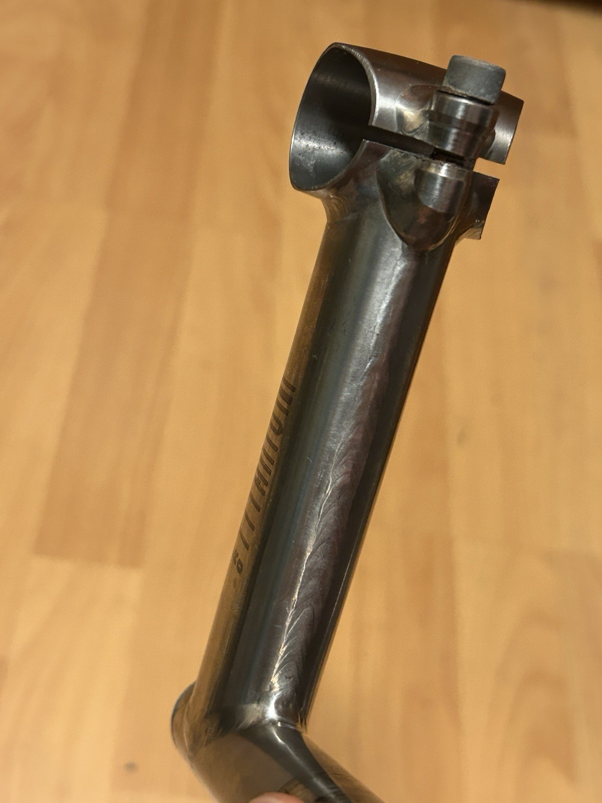 Vintage 90s 3T Pro Titanium Corsa 1″ Threaded Quill Stem 130mm 25.8 3ttt Ti 22.2