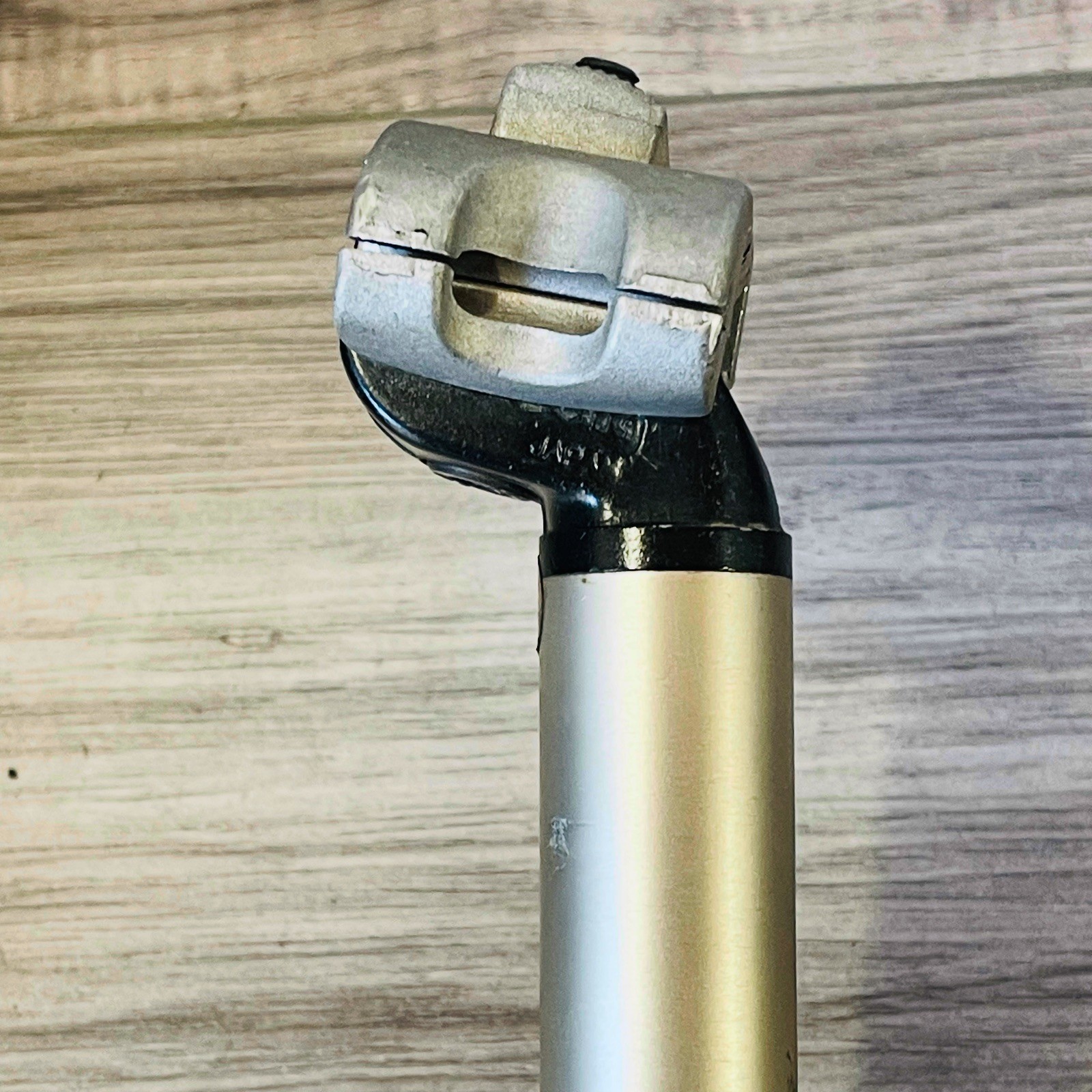 Vintage Strong Seatpost Super Hard Anodized 27.2 340 Matte Gold