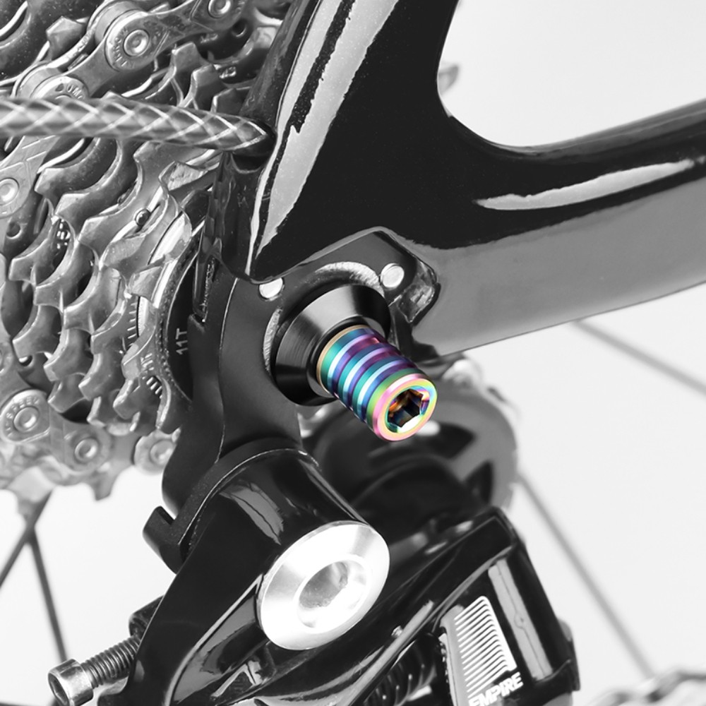 Titanium 18g/Pair-Super Light&Anti-Theft/Bolt on/QR/Quick Release skewers