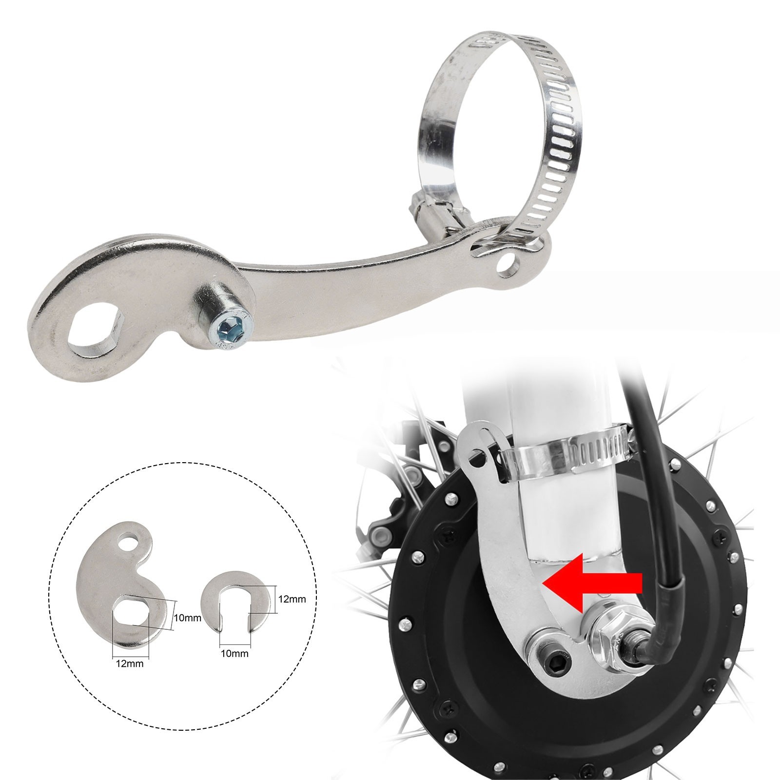 Secure For Torque Limb for Stable Attachment to Electric Bike Frame