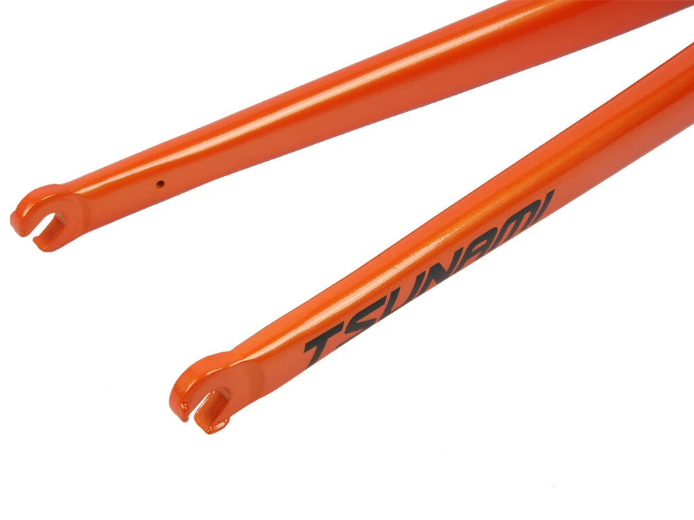 Road Bicycle Front Fork C-clip Brake 700*23/25C Bicycle Hard Fork Matte/Glossy