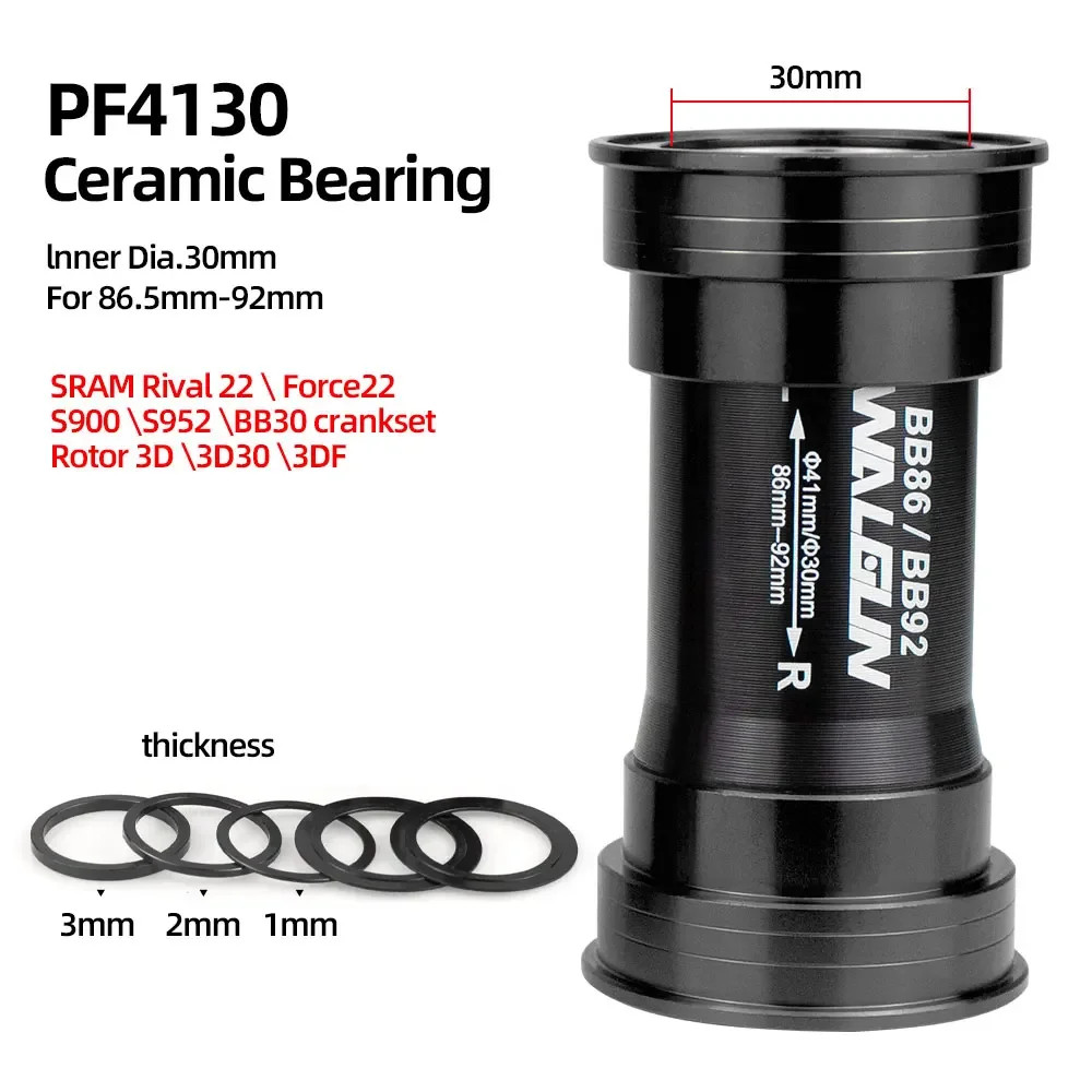BB86 BB92 Press Fit Bike Bottom Bracket Ceramic BB MTB Road PF4124 PF4130 PF41 4