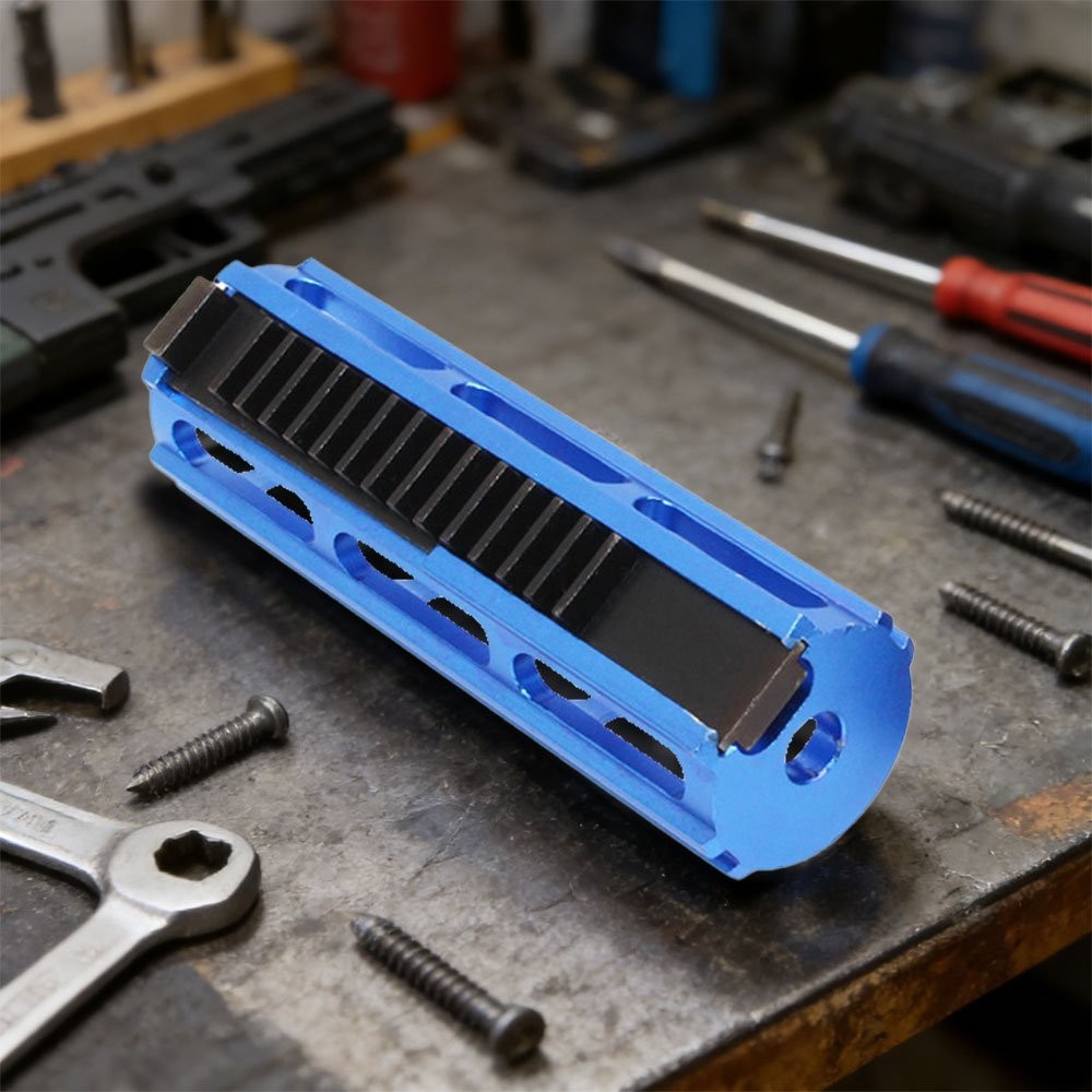 CNC-Machined Aluminum 14-Tooth AEG Piston