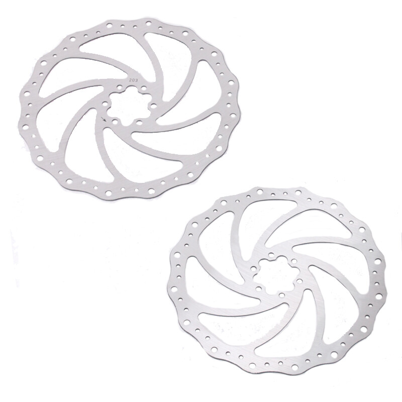 Bike Disc Brake Front&Rear Disc 140/160/180/203mm Rotor Kit for Mountain Bicycle