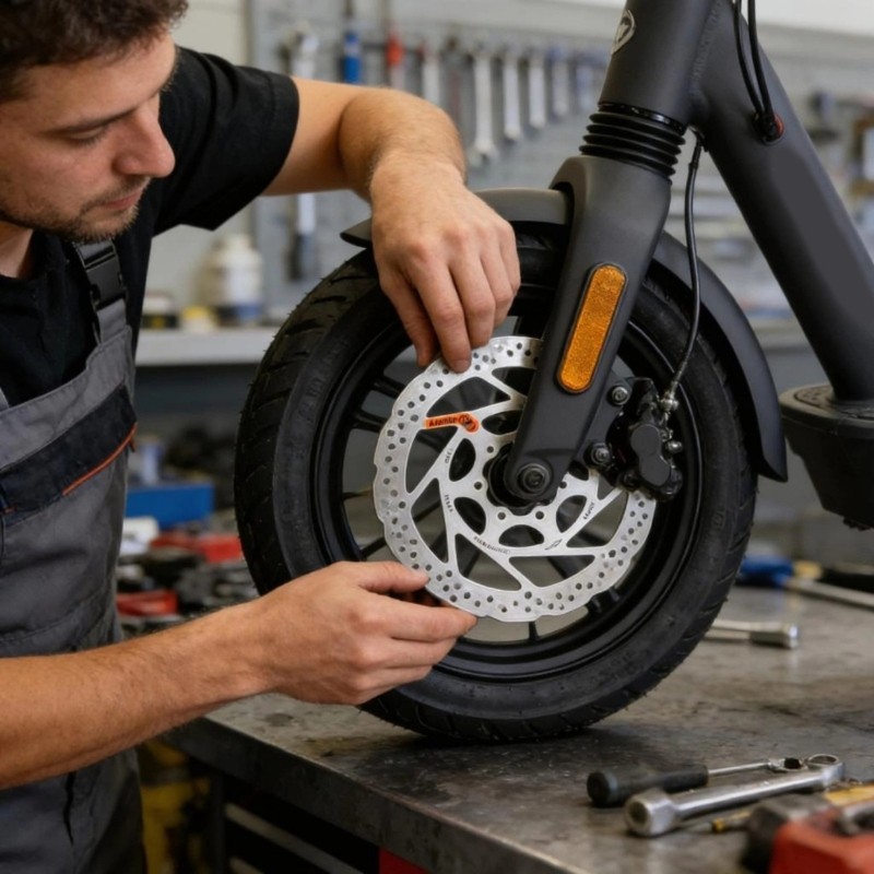 Heavy Type Scooter Brake Rotors Scooter Brake Disc Smooth And Quiet Operations