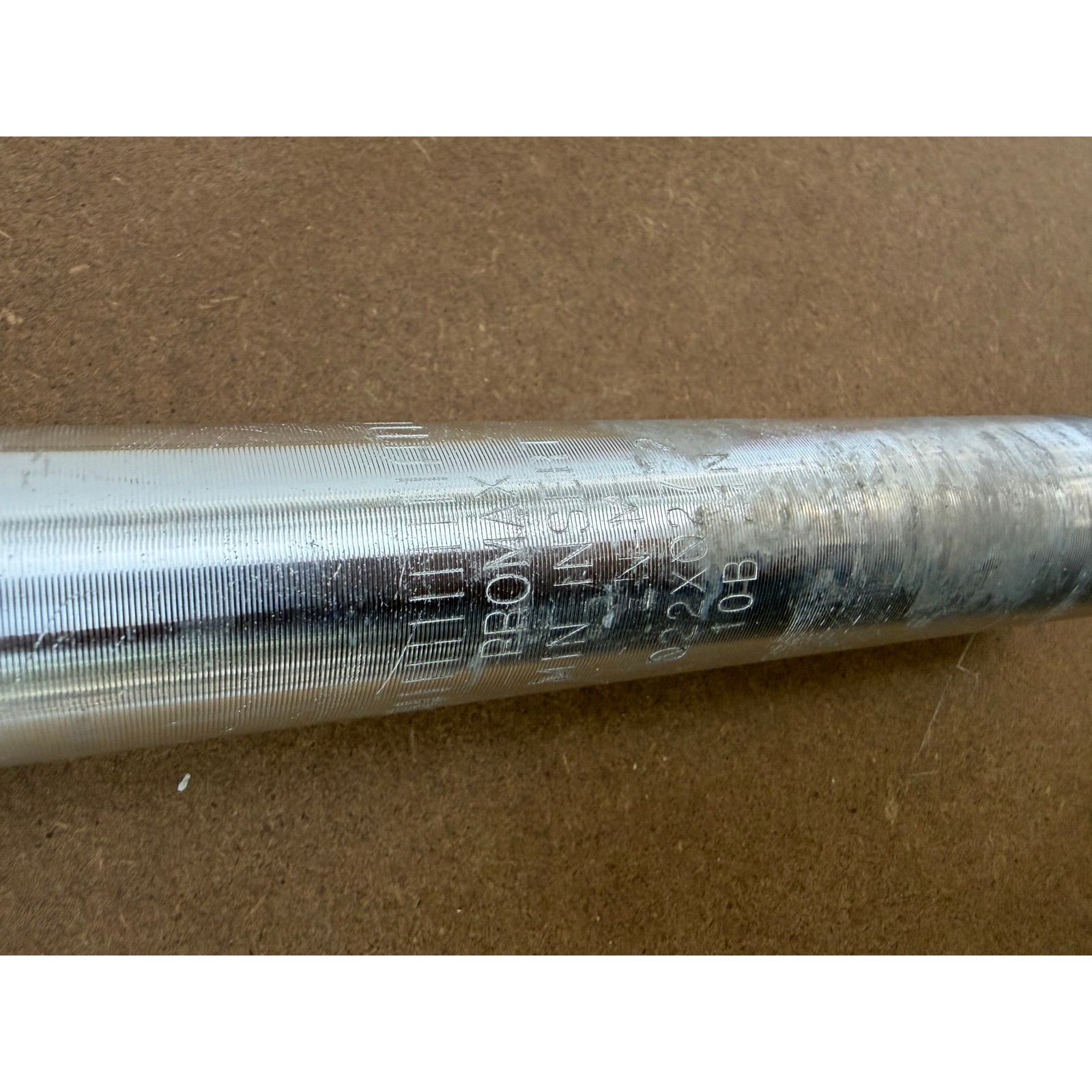 Promax Alloy Bicycle Seatpost 27.2mm x 340mm Silver Micro Adjust Twin Bolt