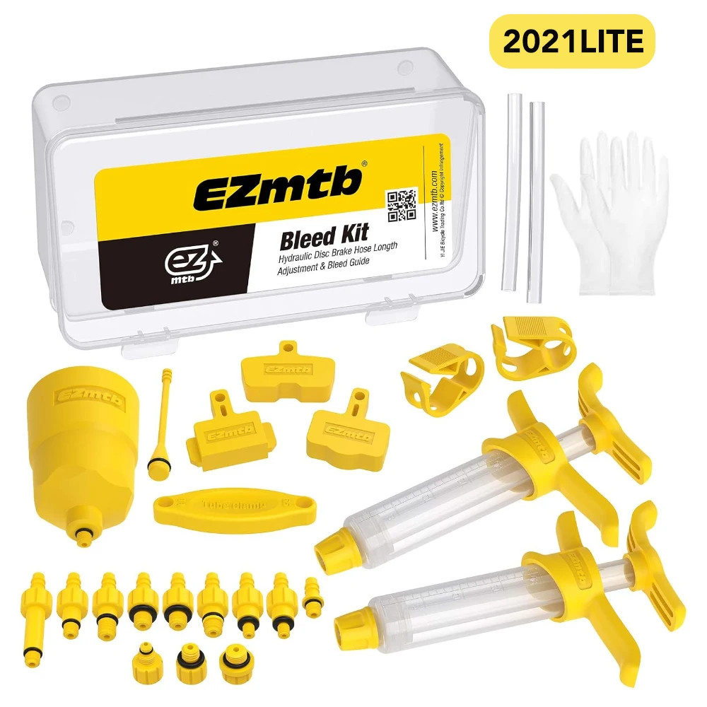 Shimano Hydraulic Brake Bleed Kit 60ml Mineral Oil Fluid 1-3PCS Bike MTB