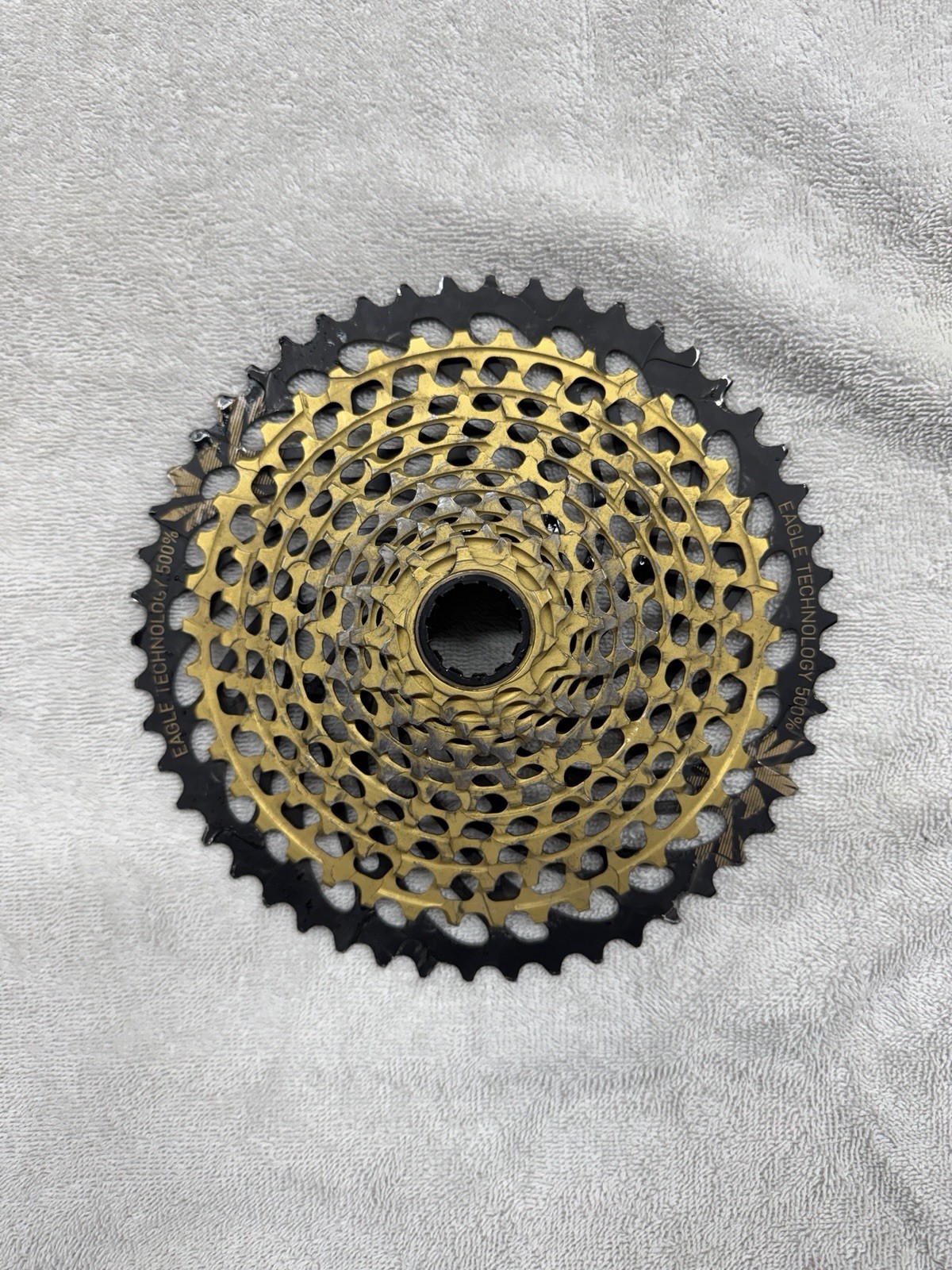 SRAM XX1 Eagle XG-1299 Eagle Cassette 12 Speed Rainbow 10-52 Gold 10-50