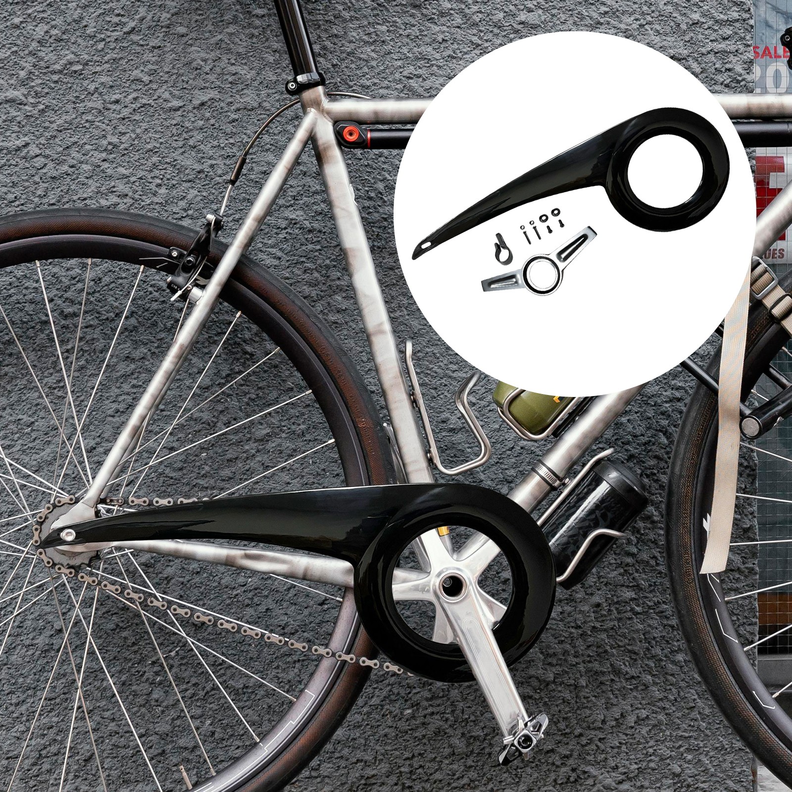 Bike Chain Guard Commuting Bike Chain Cover Bicycle Parts
