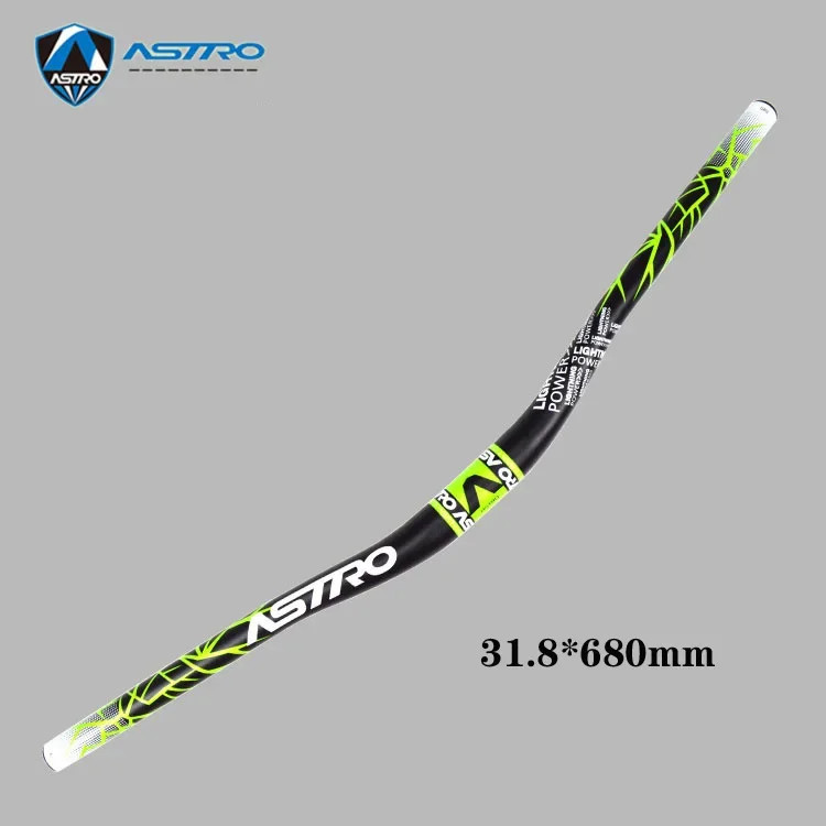 Mountain Bike Swallow-shaped Handlebar 31.8mm*780/800mm Riser Flats Handlebars