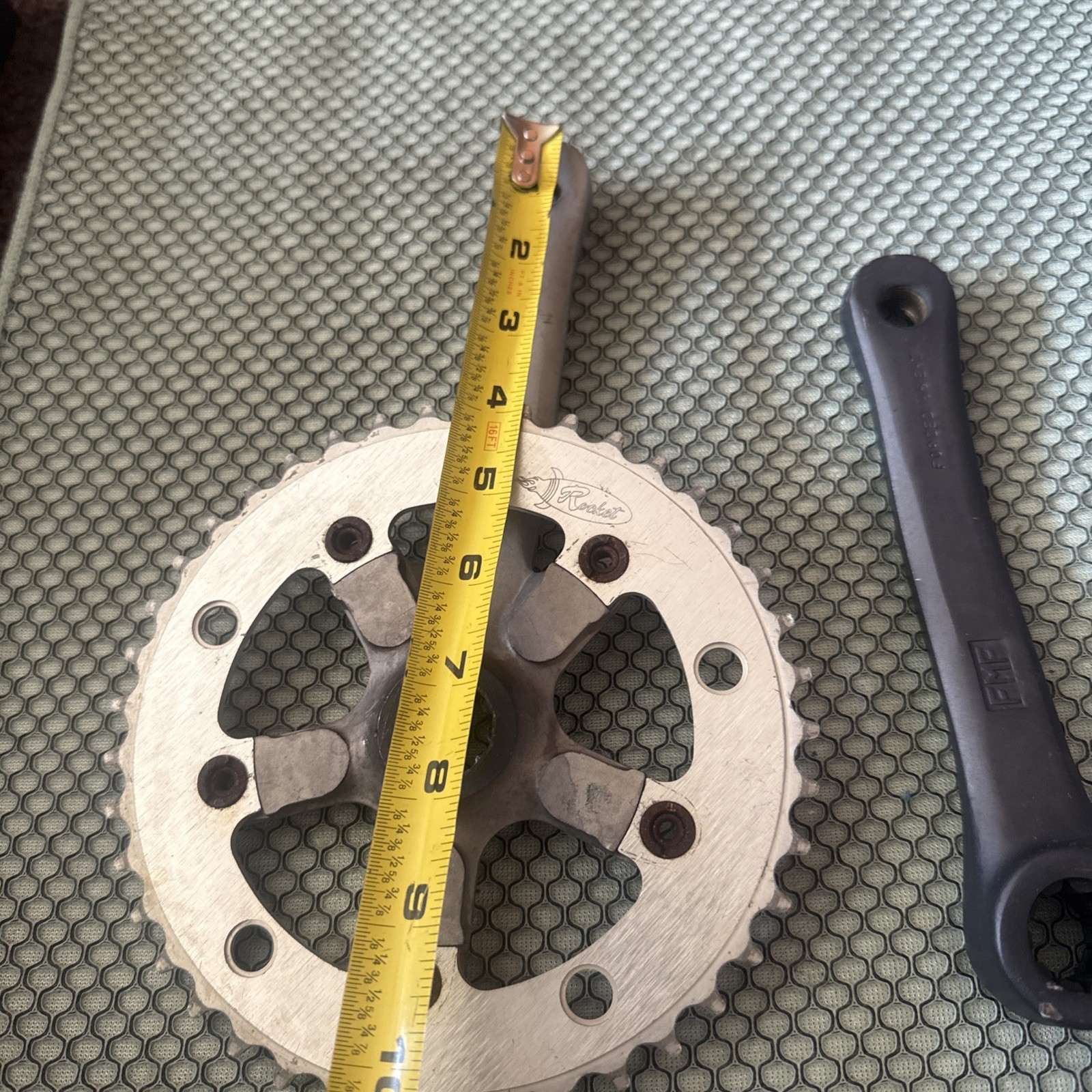 FMF 165mm Forged 165 E-7 Pro Stroke Cranks Isis Spline BCD 41T Rocket Chainring