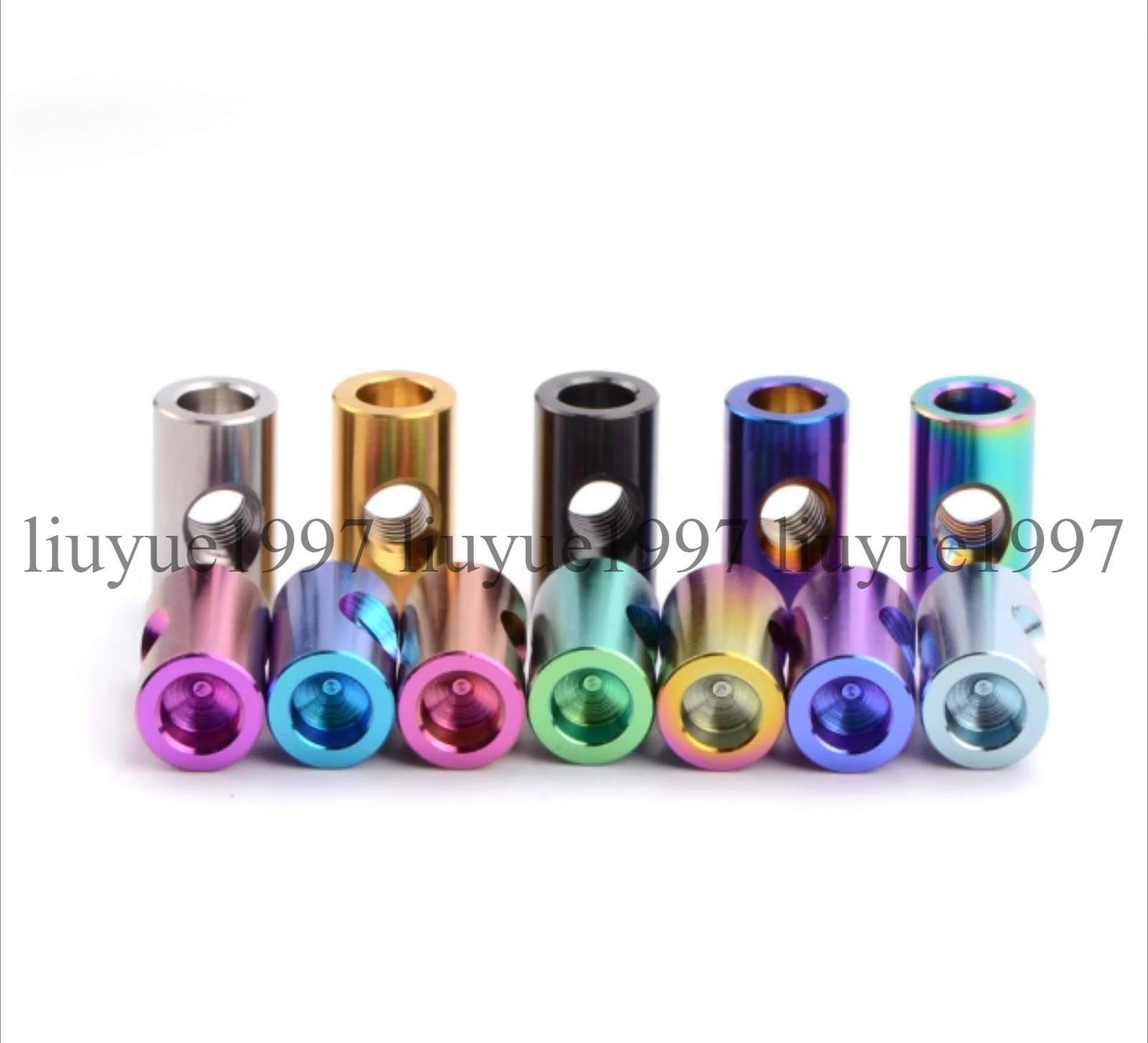 2/6pc M5*0.8/M6*1.0 GR5 Titanium Alloy Barrel Nut Fastener For Bicycle Seat Post