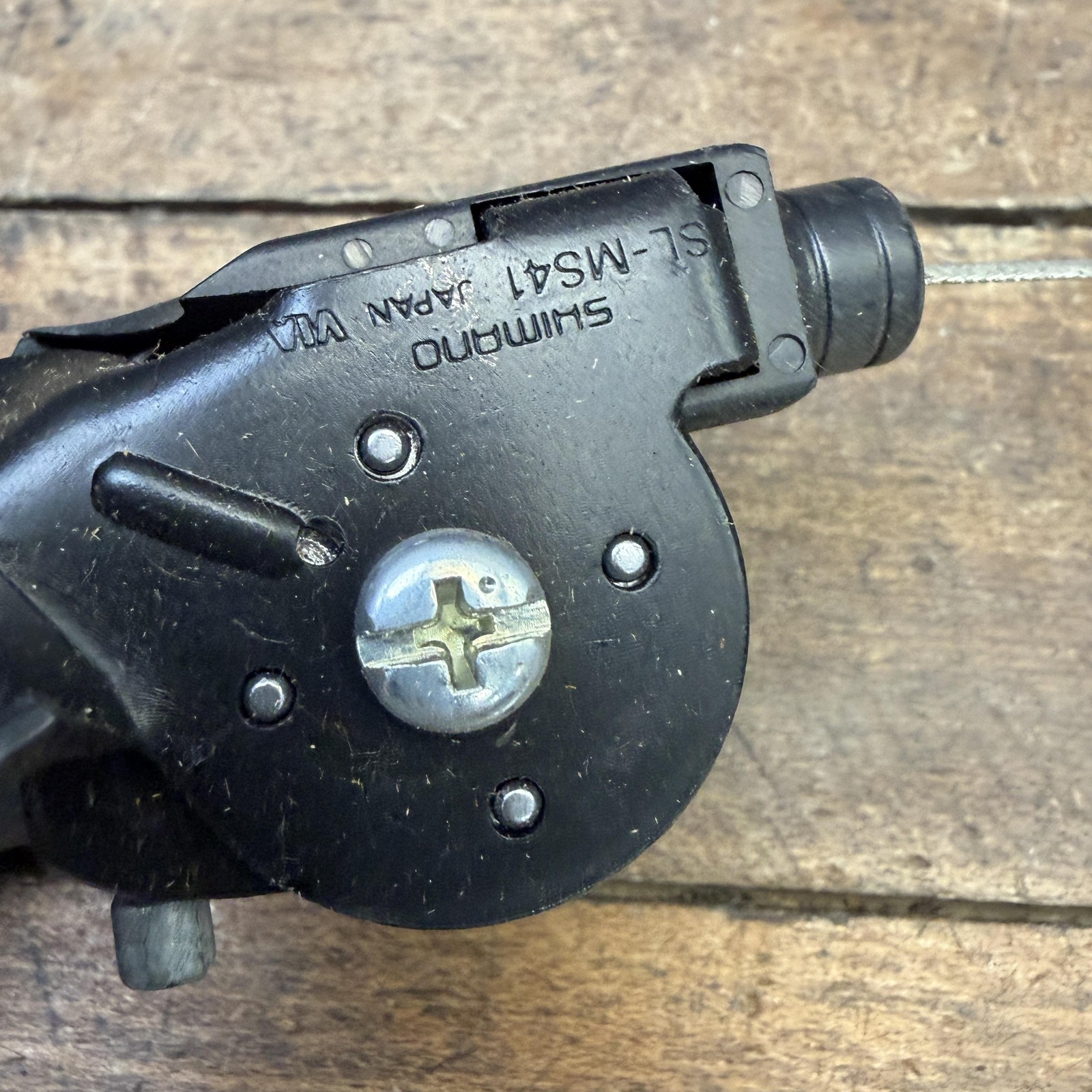 Vintage Shimano SL-MS41 Left Light Action Thumb Shifter NOS MTB Friction Japan