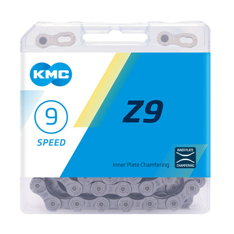 KMC 9 Speed Z9 X9 X9SL Bike Chain Retail Pack 116 Links fits Shimano SRAM Campy