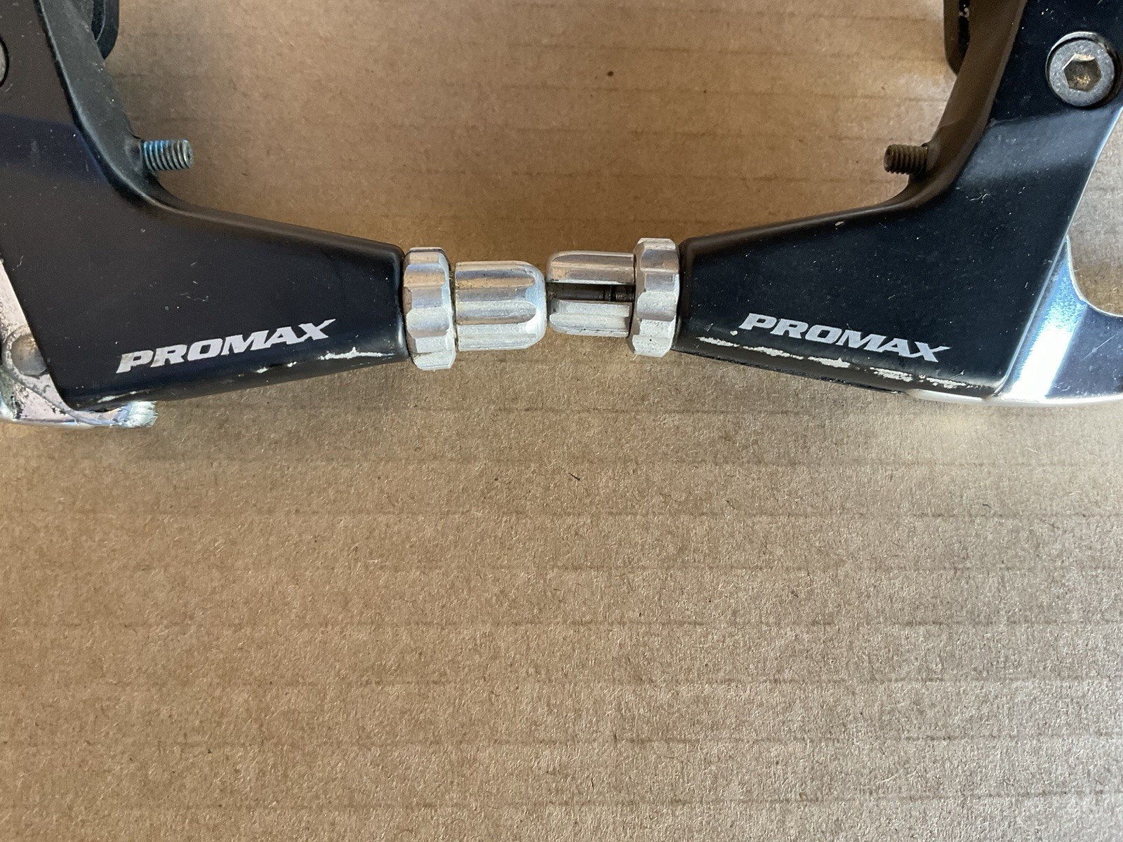 Promax Bicycle Brake Levers Pair Alloy MTB Bike Linear Pull V-Brake Set 22.2mm