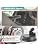 2 Pcs 58980-B2050 Rear Hub Bearing ABS Speed Sensor | Compatible with Kia Soul 2