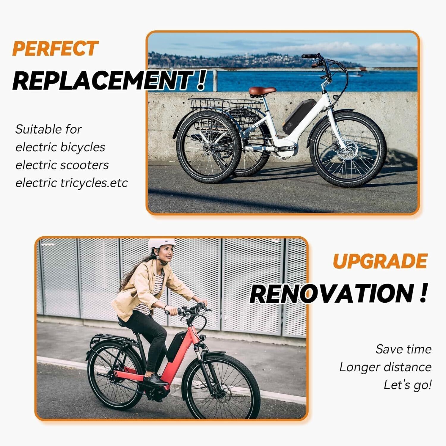 Hailong ebike battery 52V 20Ah 200W~2000W Electric Bicycle Bike Li-Ion Battery