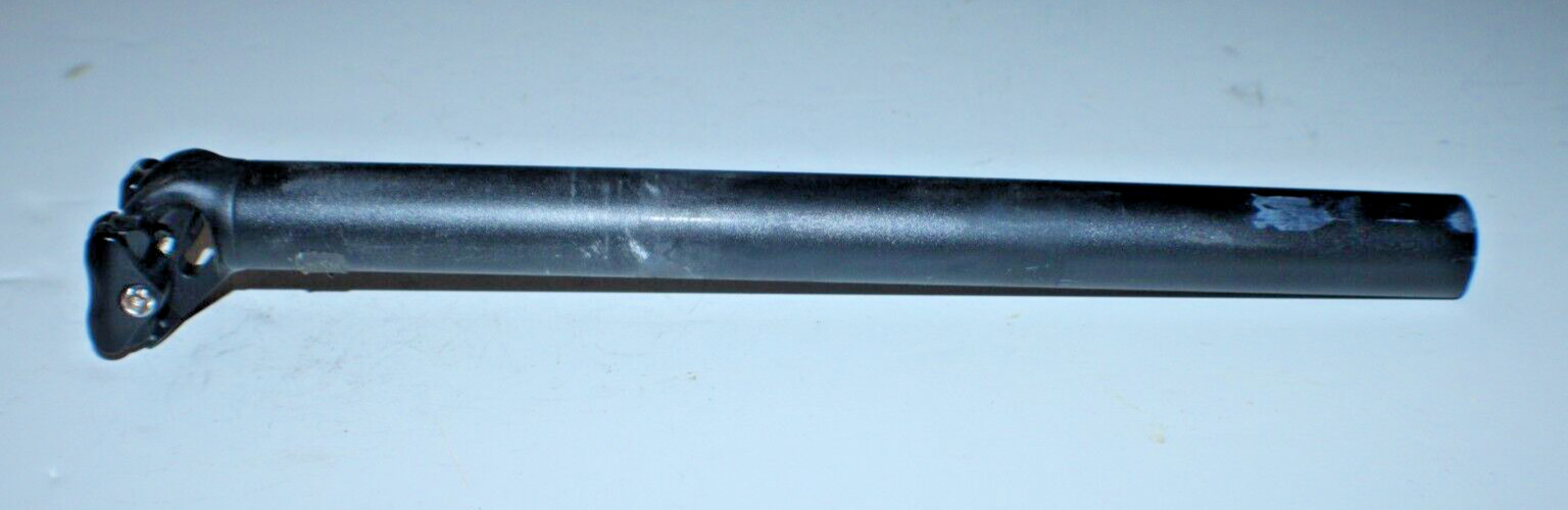 Seatpost Seat Tube 395/31.8mm 0-40mm Offset Black MTB Gravel Fast USA Shipper :)