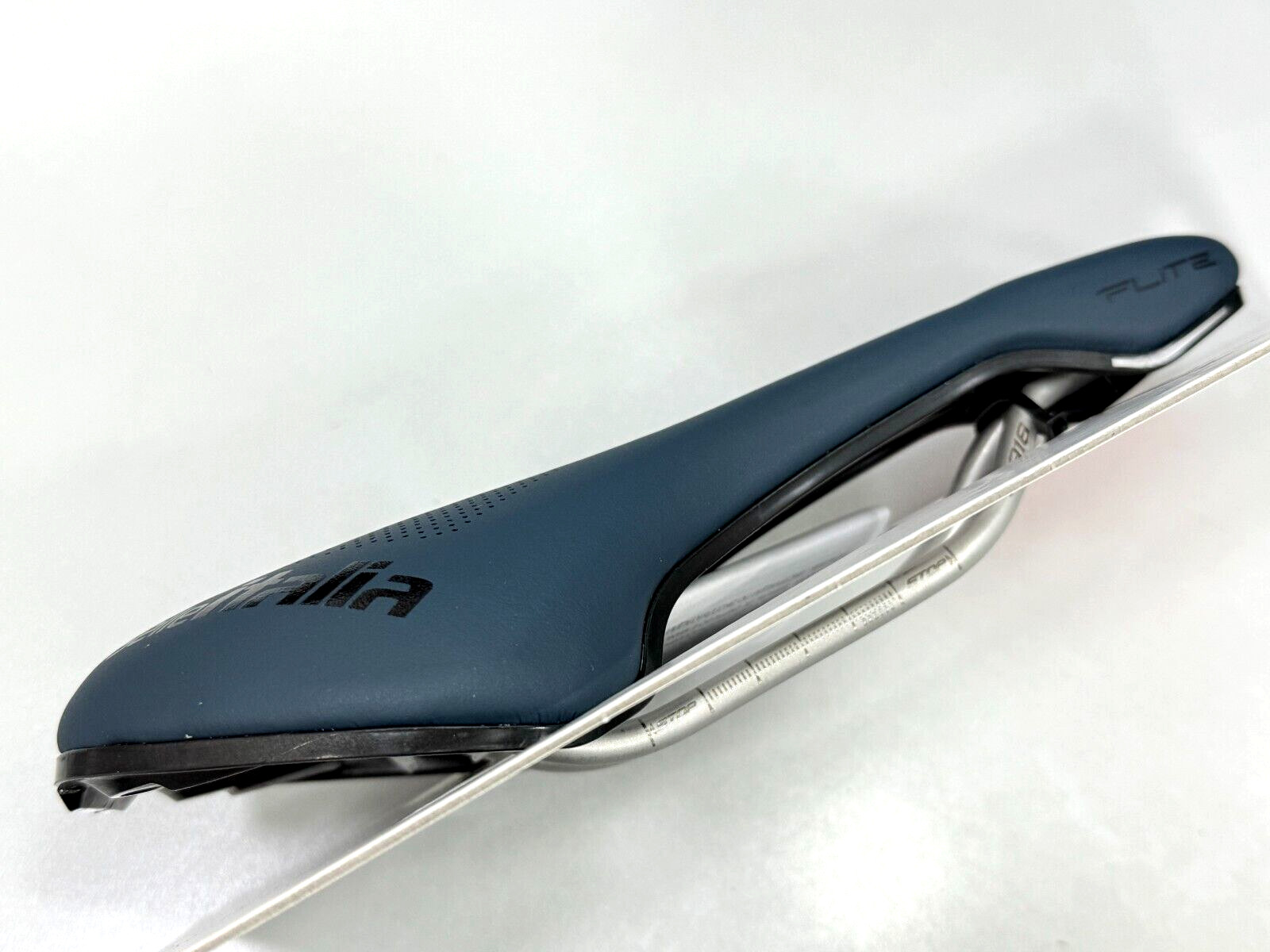 Selle Italia Flite Boost Gravel Ti316 Superflow S3 135x250mm Saddle Blue Granit