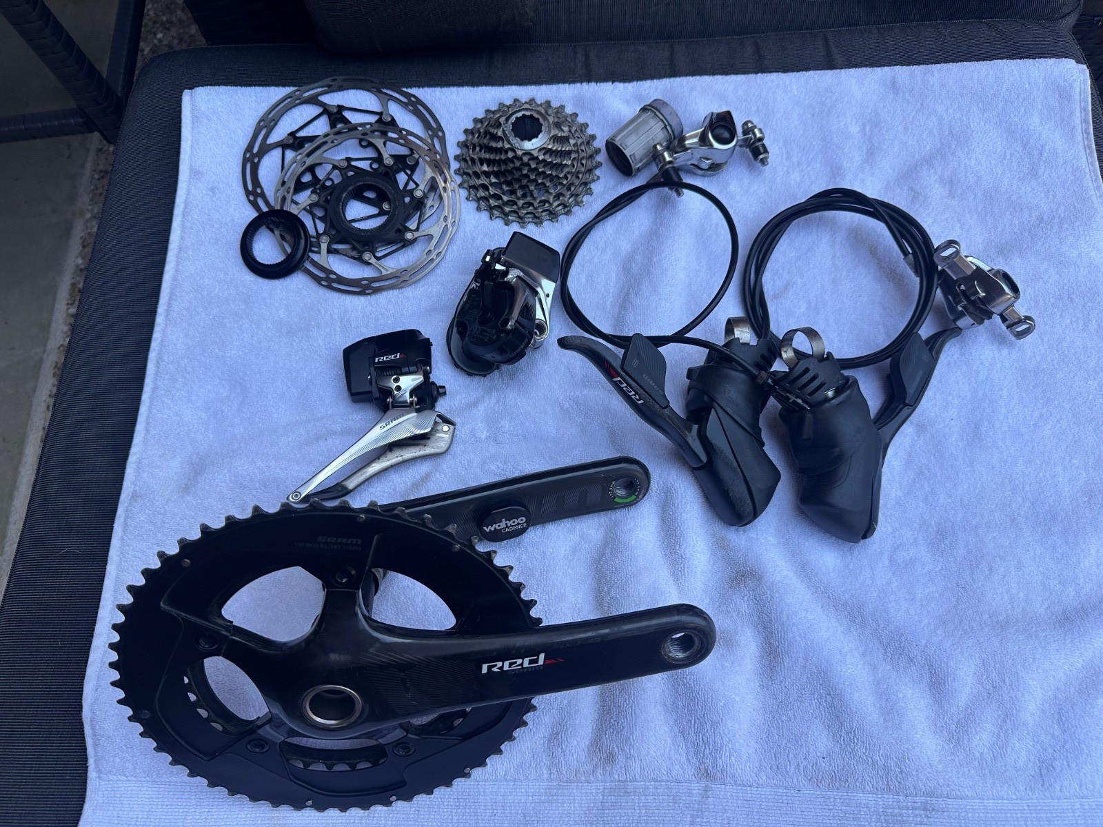 SRAM Red eTap HRD 11 Speed Wireless Electronic Hydraulic Disc Groupset