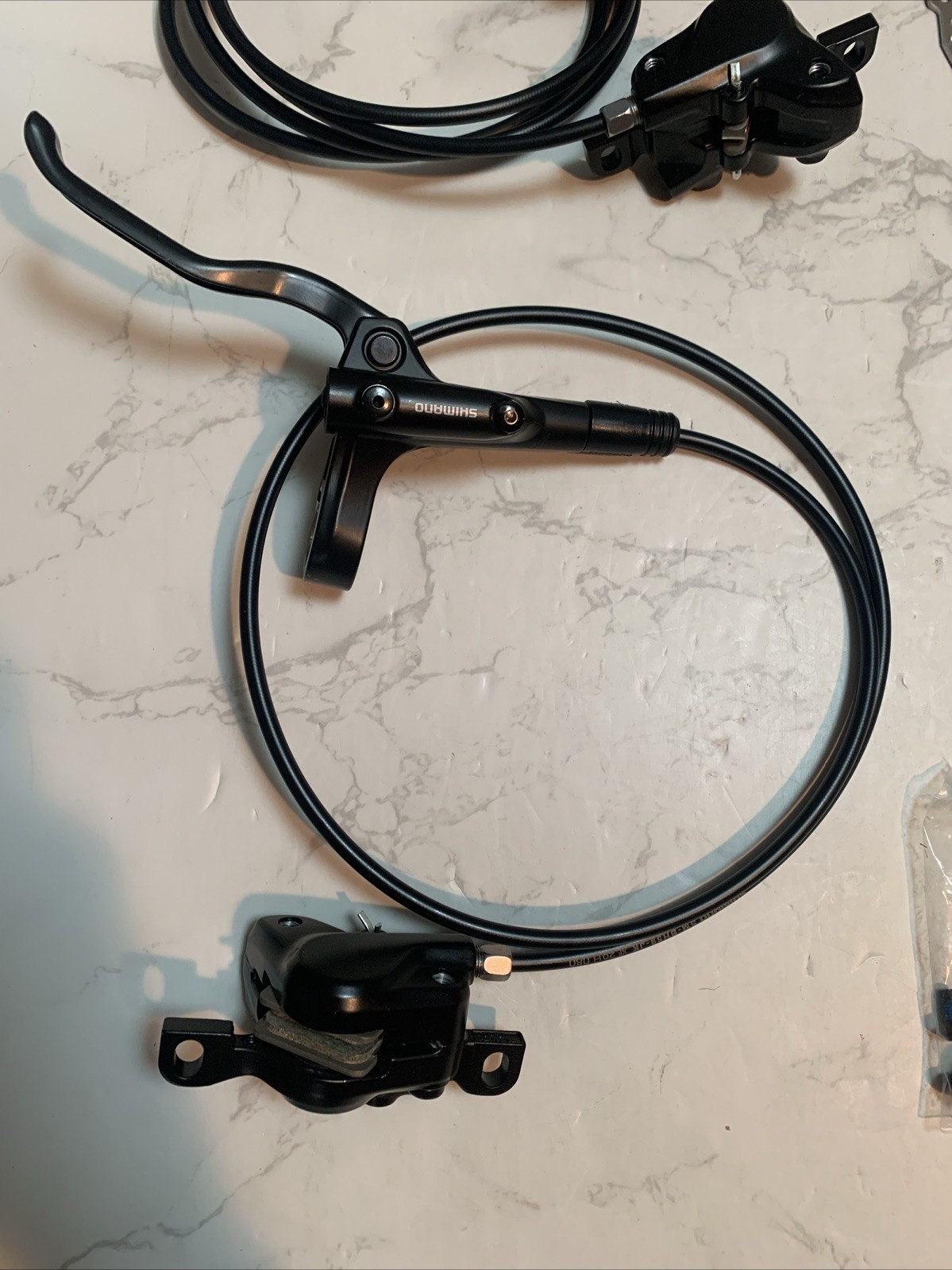 Shimano MT200 Hydraulic Disc Brake Set BL MT200 w 160mm SM RT56 Rotors