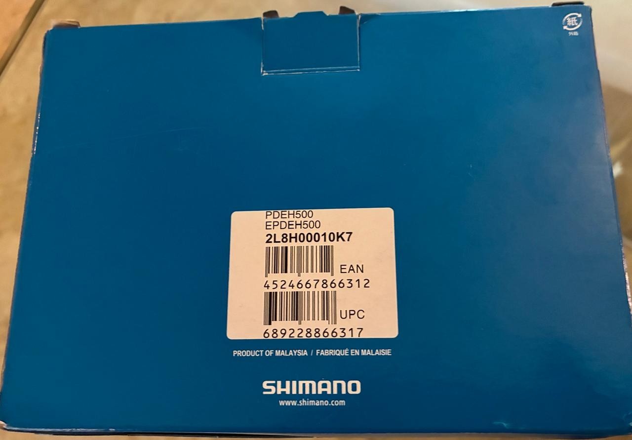 Shimano PDEH500 Aluminum SPD Road Touring Platform Pedals- Brand Spanking new
