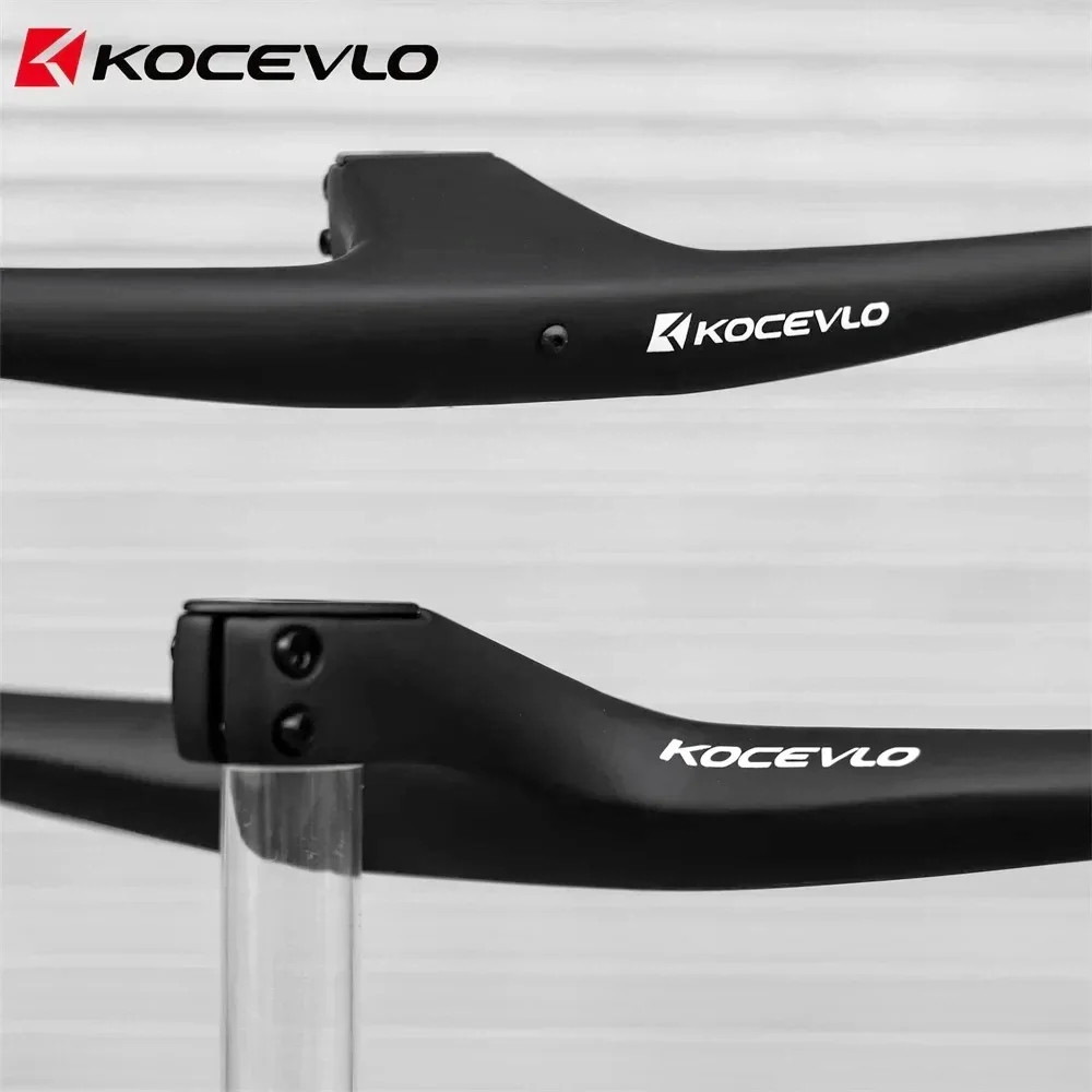 Full Carbon Fiber Integrated Mountain Bike Handlebar -17 Degree 50-90mm Stem