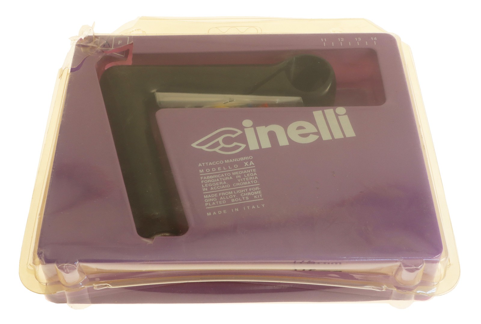 Cinelli 1″ X/A 22.2mm Quill Stem 115mm 26.4mm Clamp Black -17° XA NEW NIB NOS