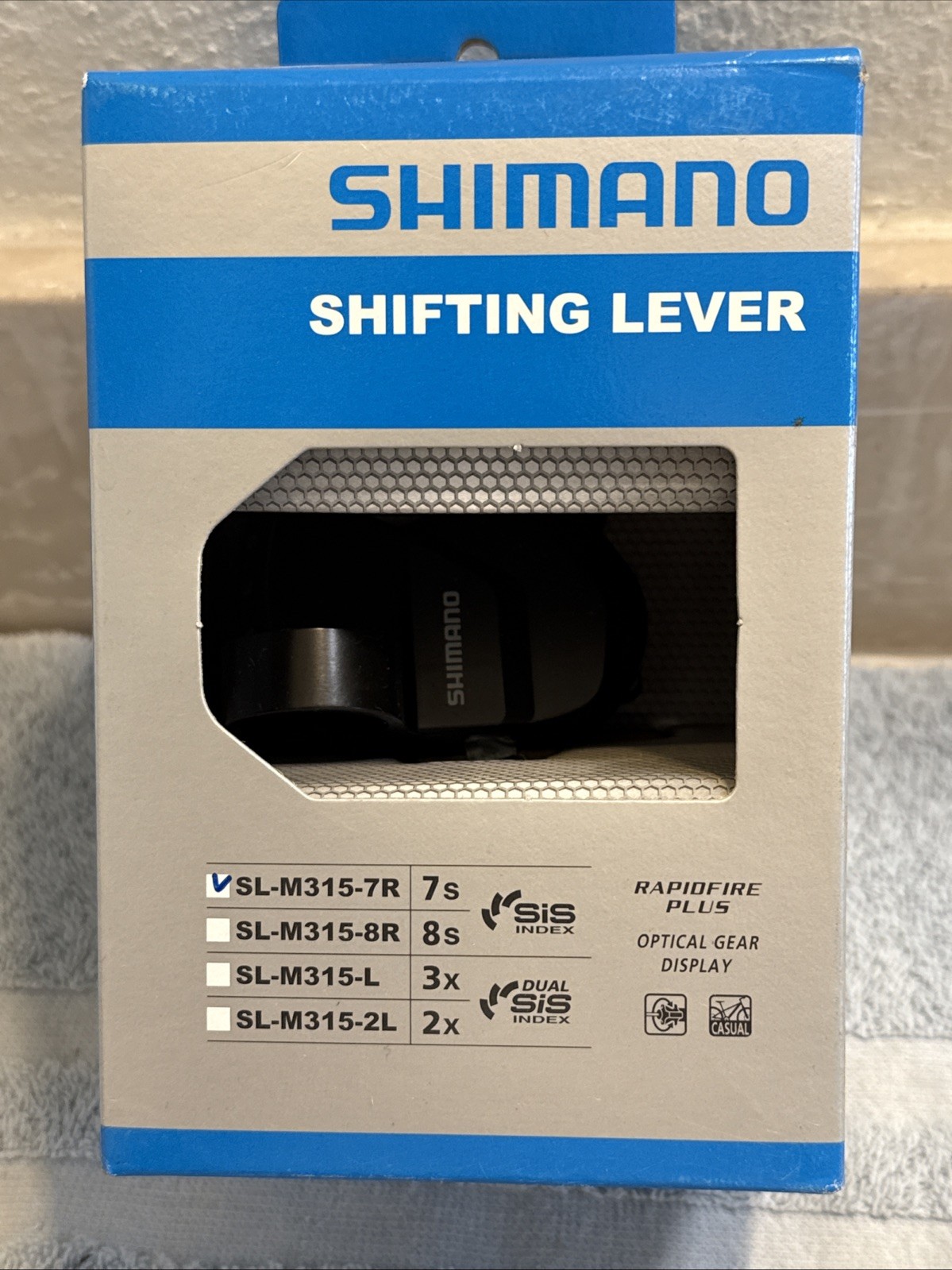 Shimano Altus SL-M315-7R 7-Speed Right Rapidfire Plus Shifter With Cable [ssg]