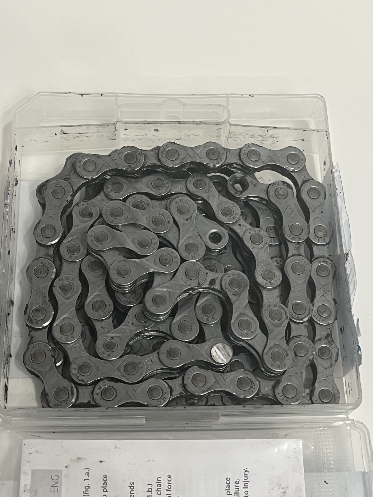 KMC E9 Turbo EPT 9 Tier E-SPORTBIKE Chain USED CHAIN