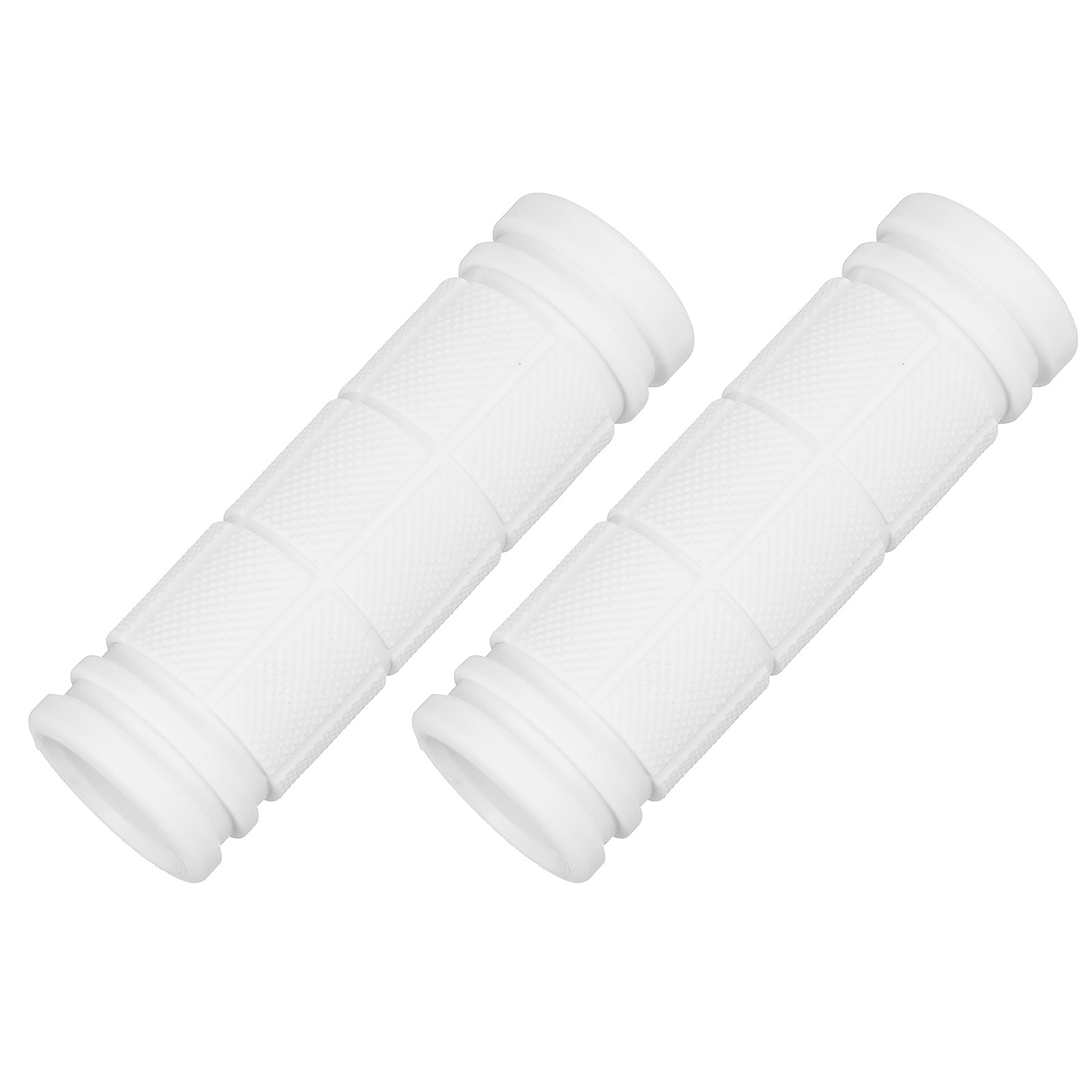 2Pcs 3.54″x0.87″ Non-Slip Bike Handlebar Grips White