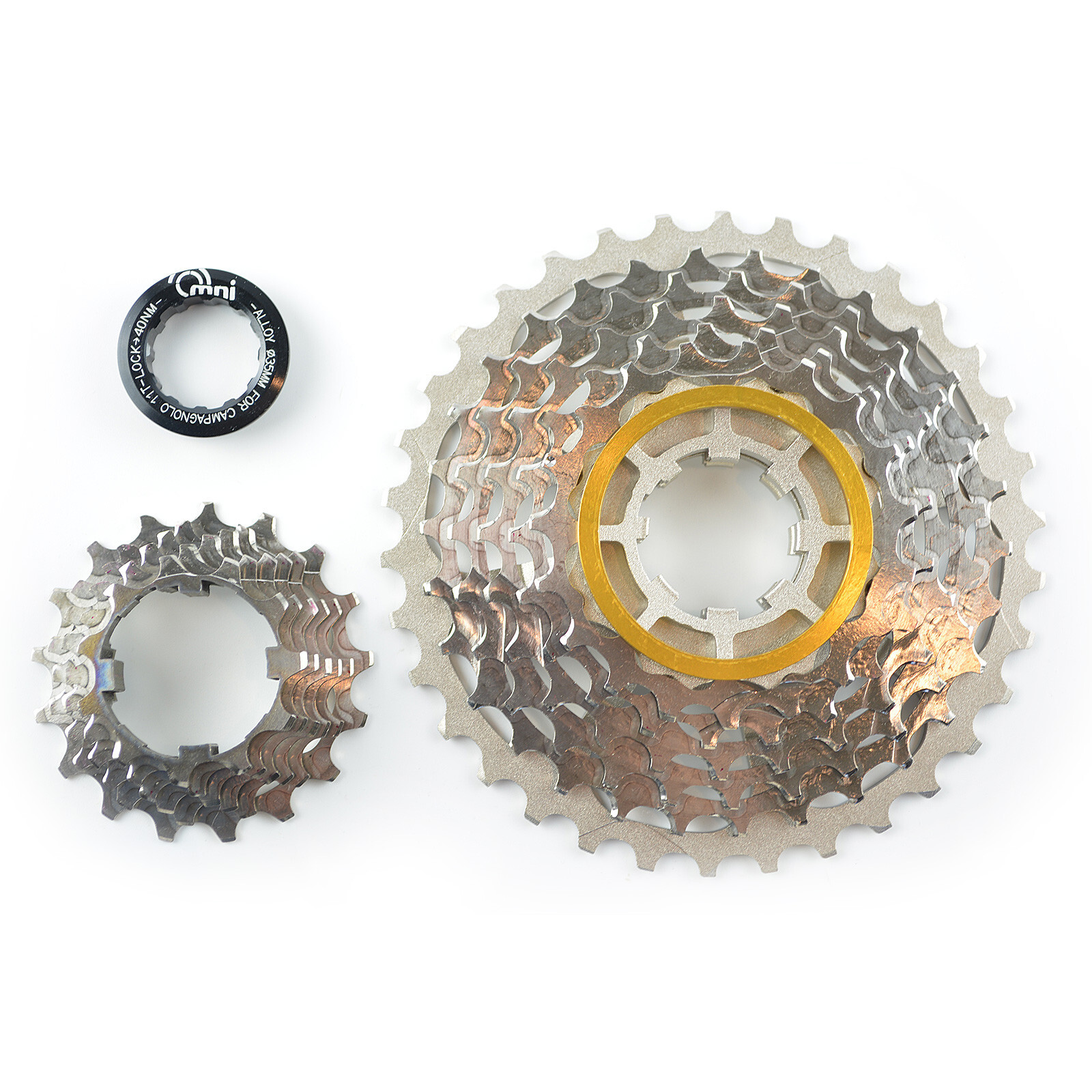 OMNI Racer WORLDS LIGHTEST Titanium 12 Cassette Campagnolo Record, Chorus: 11-28