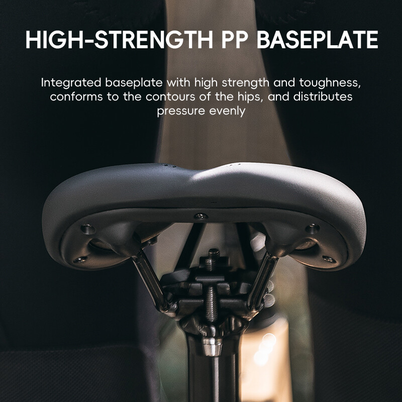 Bike Saddle MTB Mountain Road Bicycle Seat Gel Filled Soft AirCushion Pad Sporty